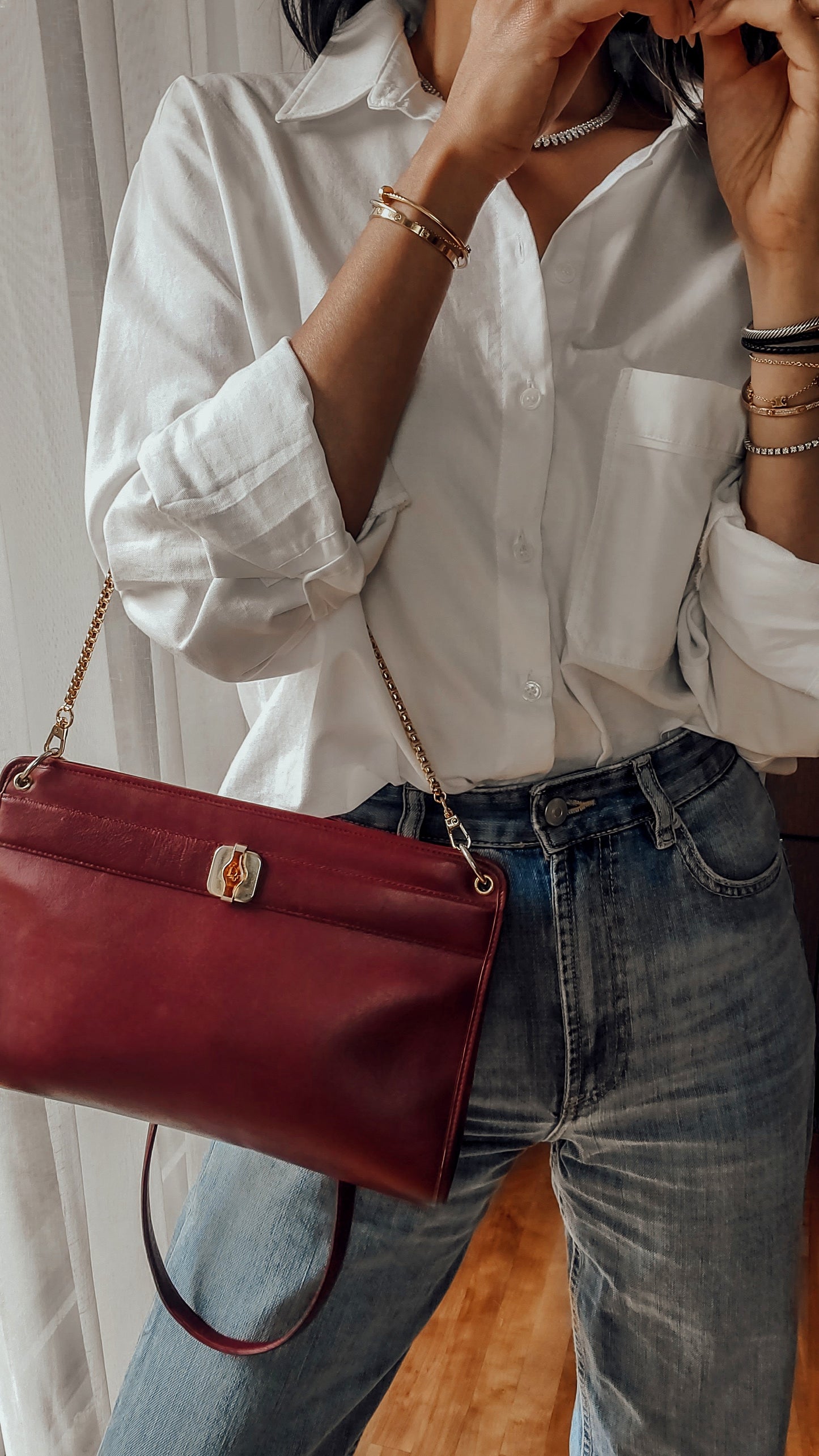 Authentic Vintage Dior Purse (with chain)