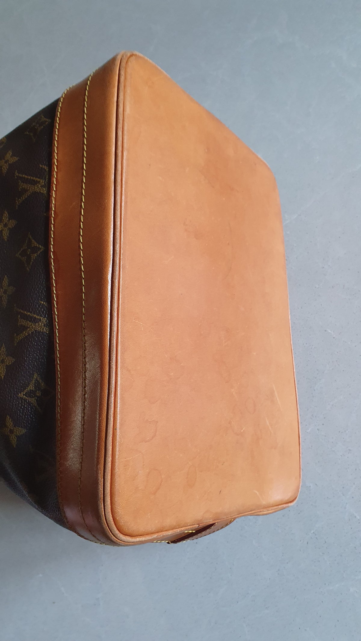 Authentic vintage Louis Vuitton Brown Monogram Bucket Bag