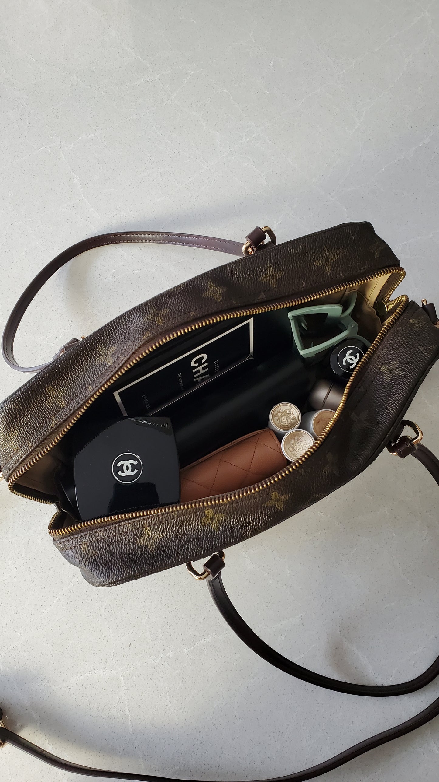 Authentic Vintage Louis Vuitton Upcycle New Gen Charm Shoulder/ Crossbody Bag