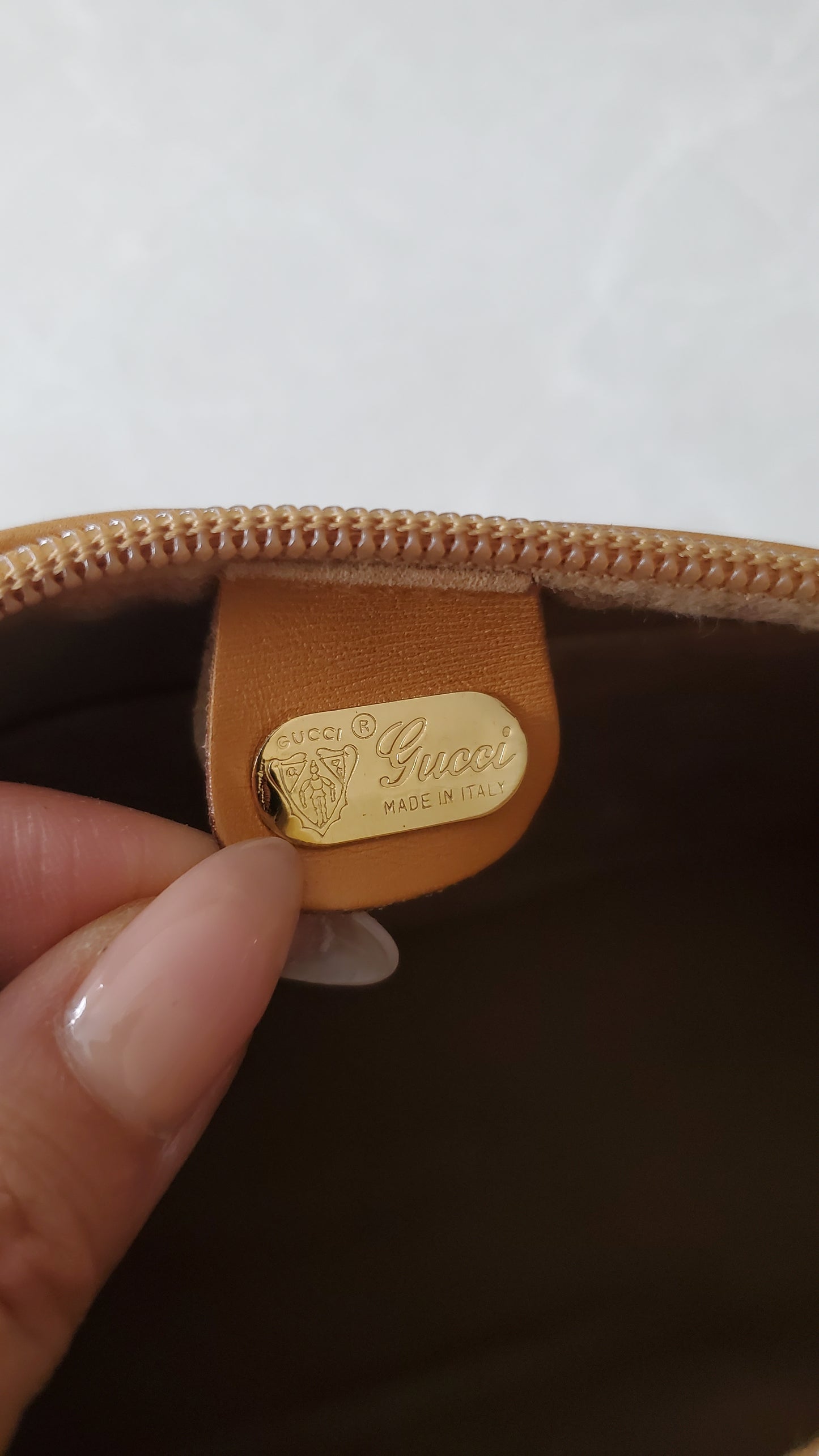 Authentic Vintage Gucci Upcycle Purse on Chain