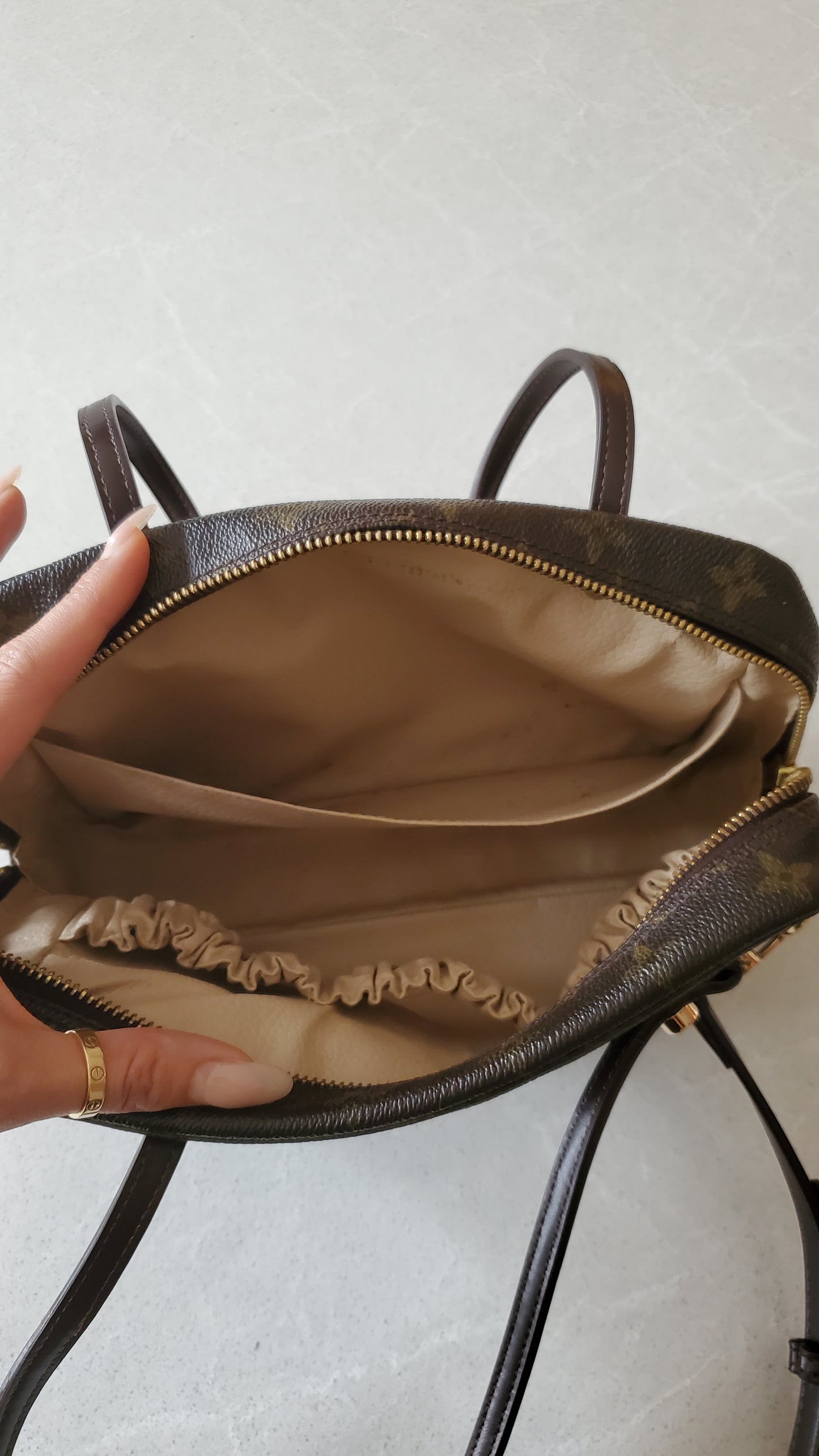 Authentic Vintage Louis Vuitton Upcycle New Gen Charm Shoulder/ Crossbody Bag