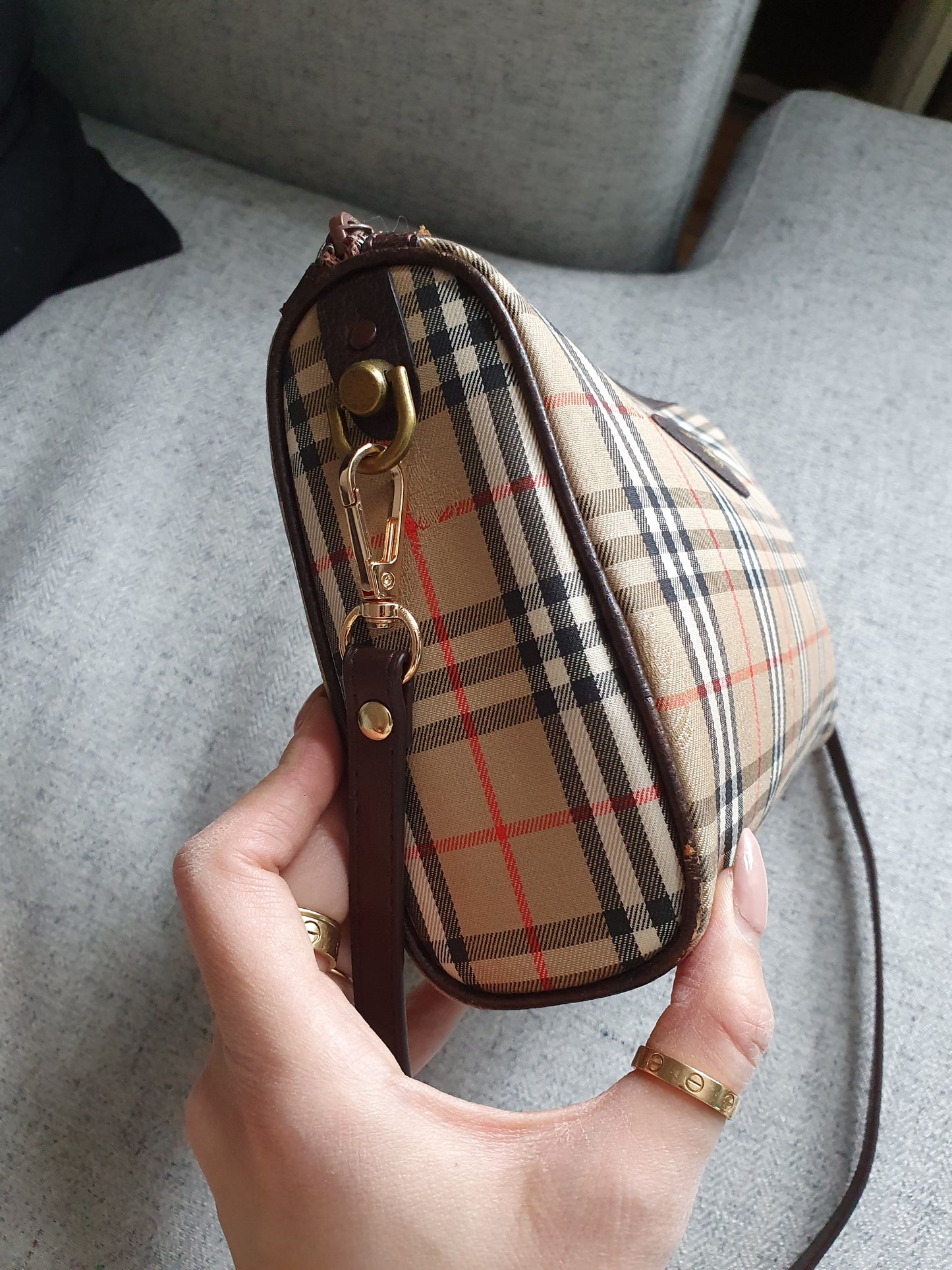 *New Drop* Authentic Burberry Upcycle Purse on Strap