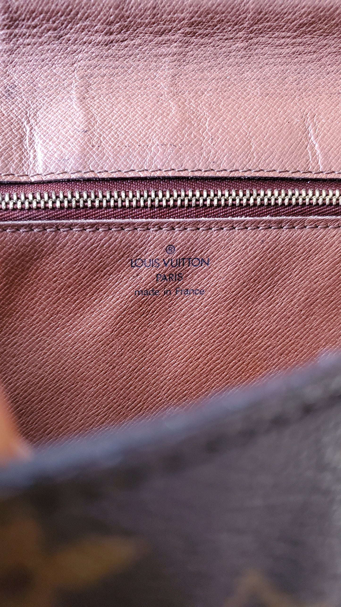 Authentic Vintage Louis Vuitton Upcycle Purse with Shoulder Strap