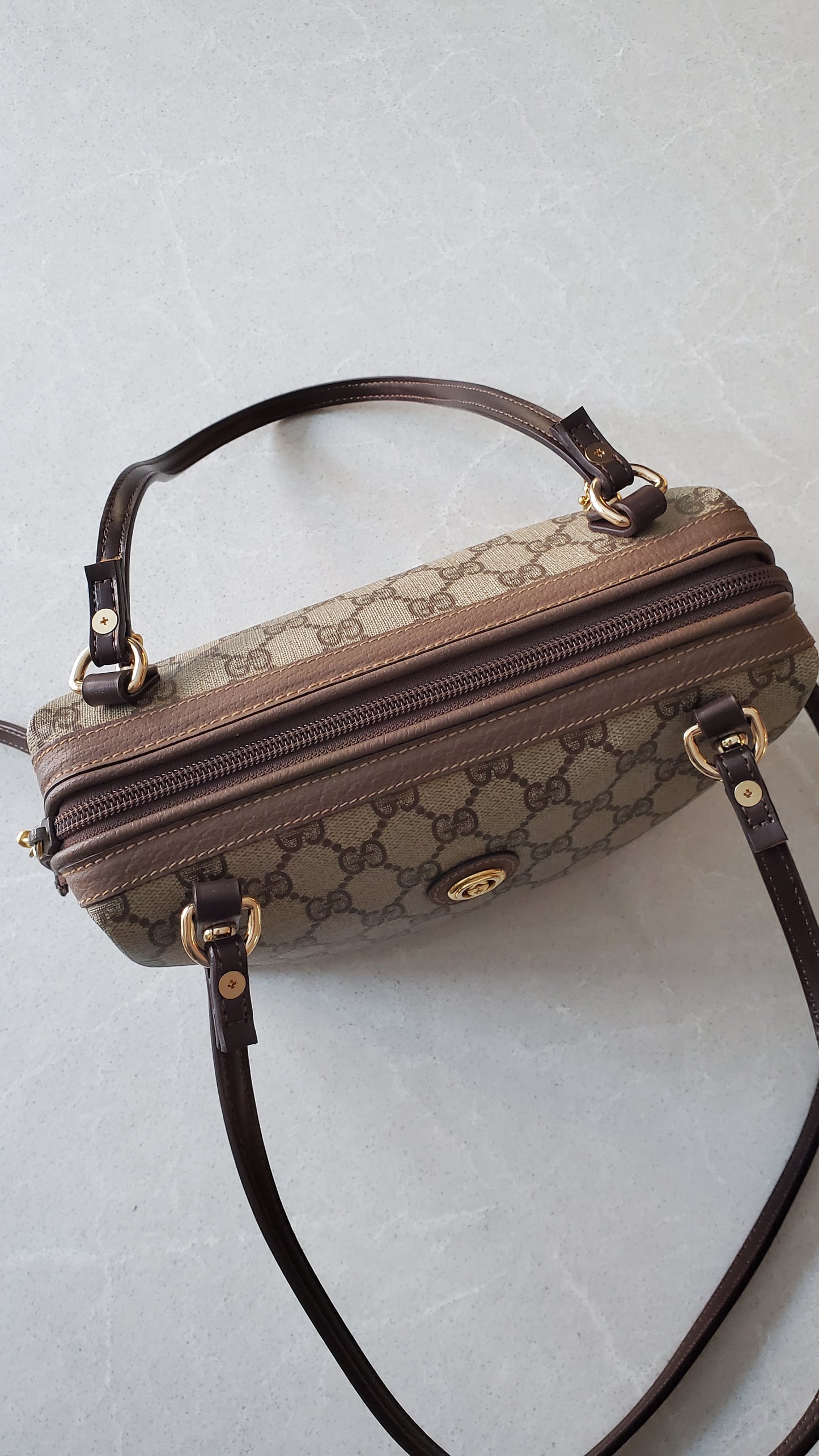 Authentic Vintage Gucci Upcycle Purse with Straps