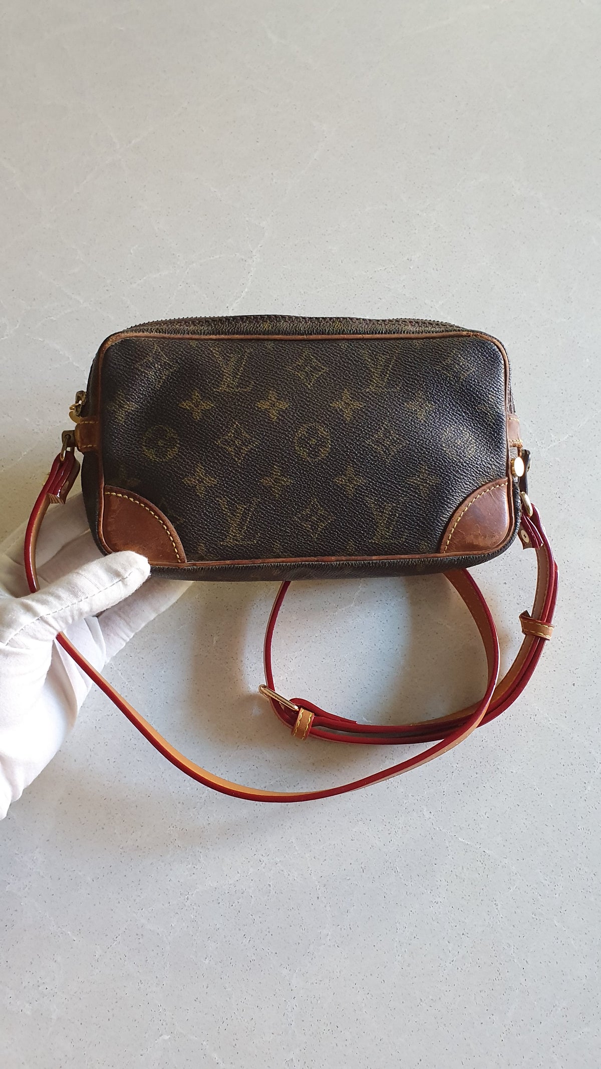 Authentic Vintage Louis Vuitton Upcycle Purse with Strap