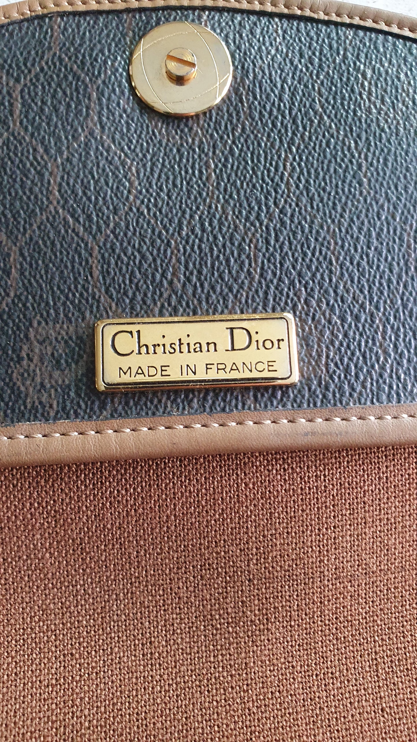Authentic Vintage Dior Upcycle Purse with Two Handles
