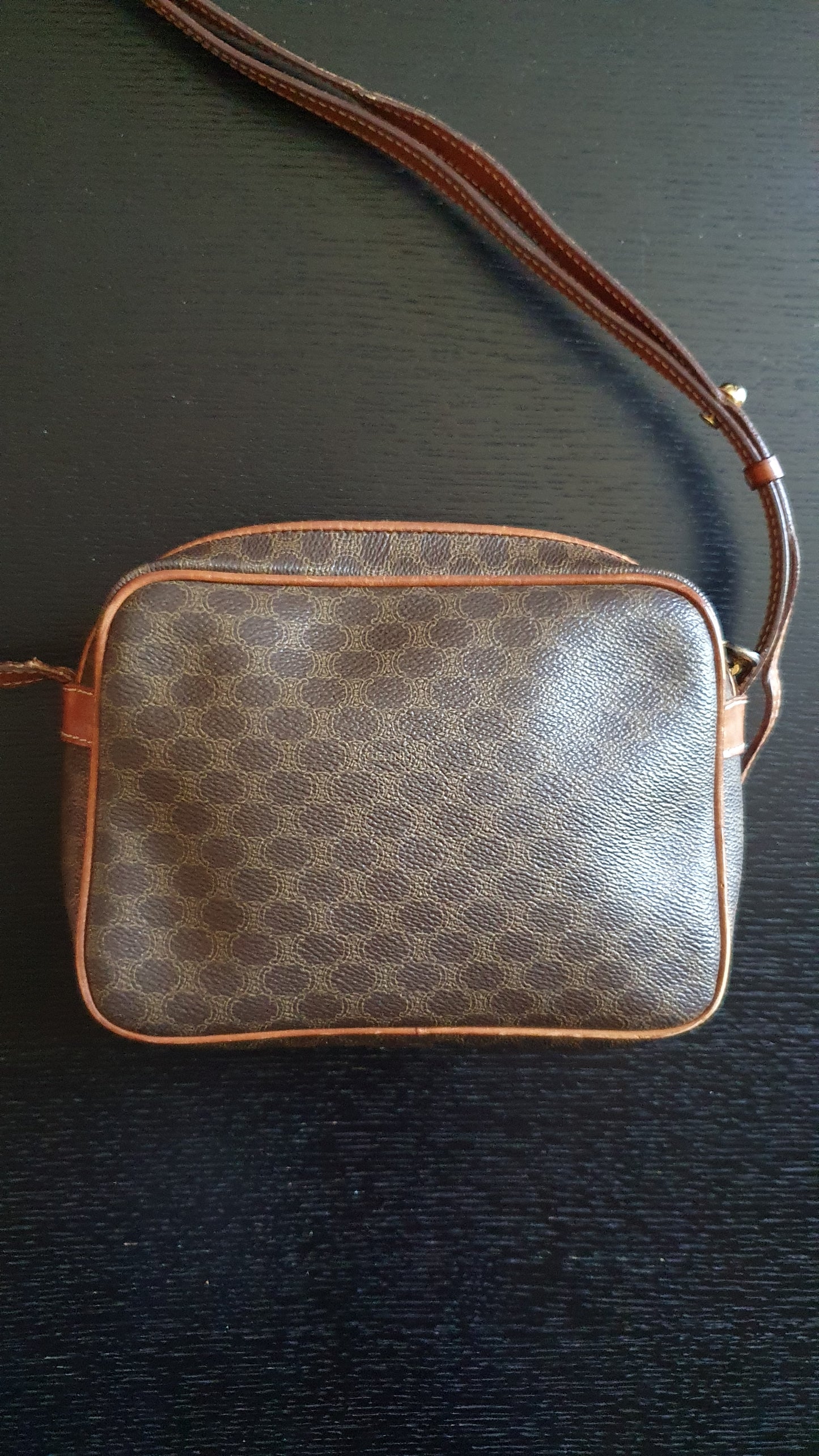 Authentic Vintage Celine Brown Purse (S)