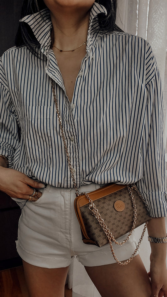 Authentic Vintage Gucci Upcycle Purse with Chains