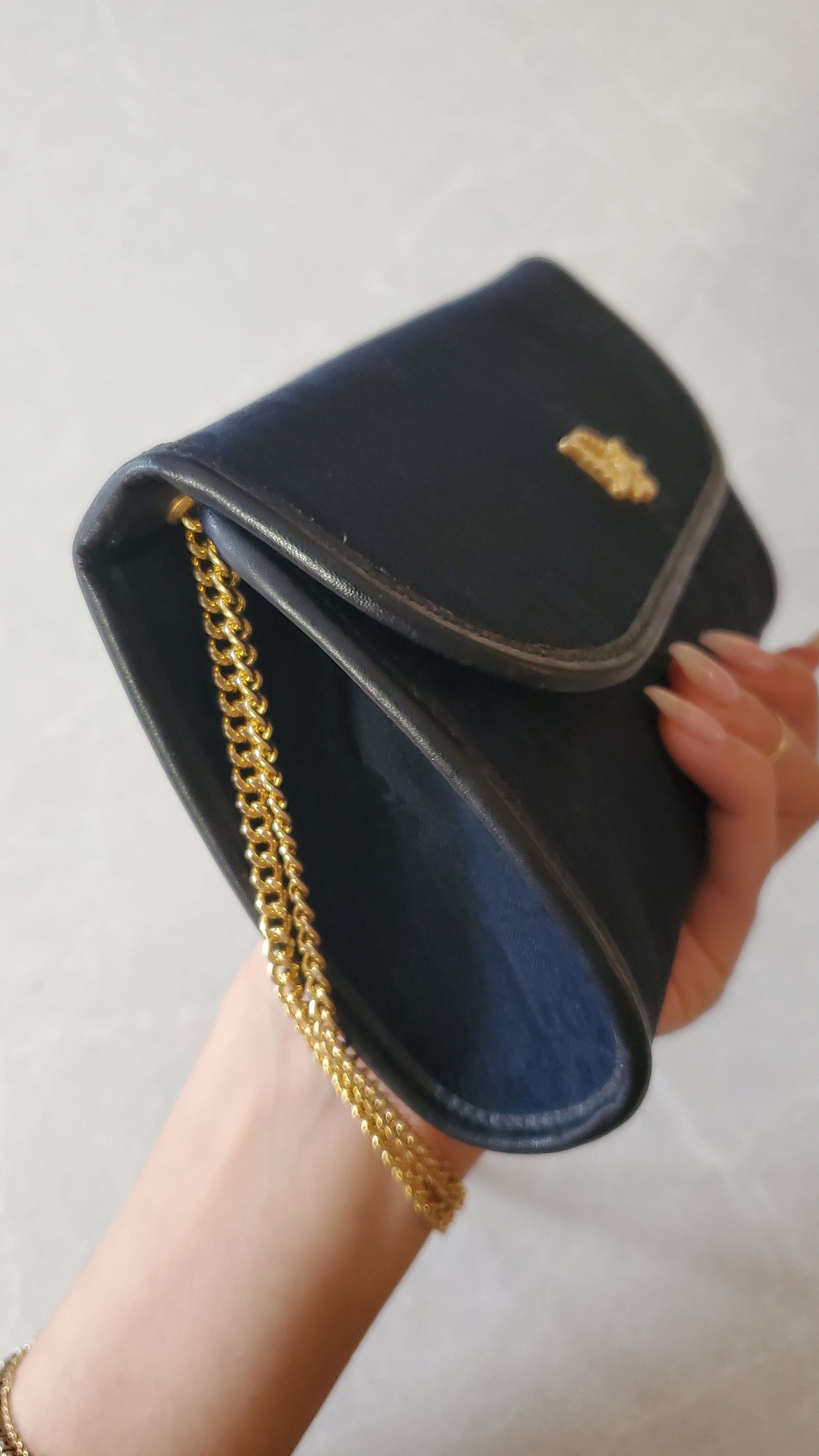 *Rare* Authentic Vintage Dior Navy Purse