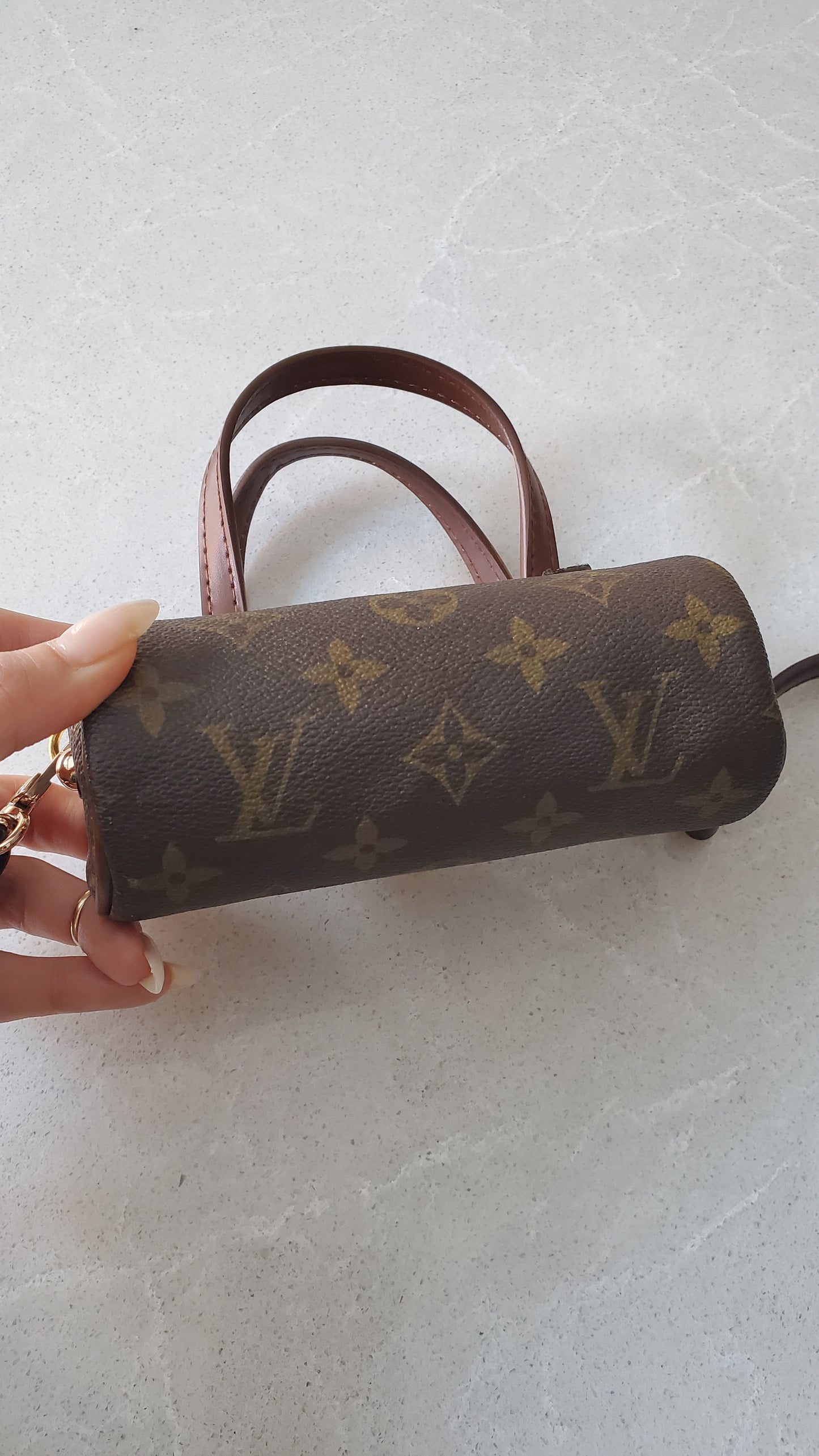 Authentic Vintage Louis Vuitton Upcycle Mini Purse with Straps