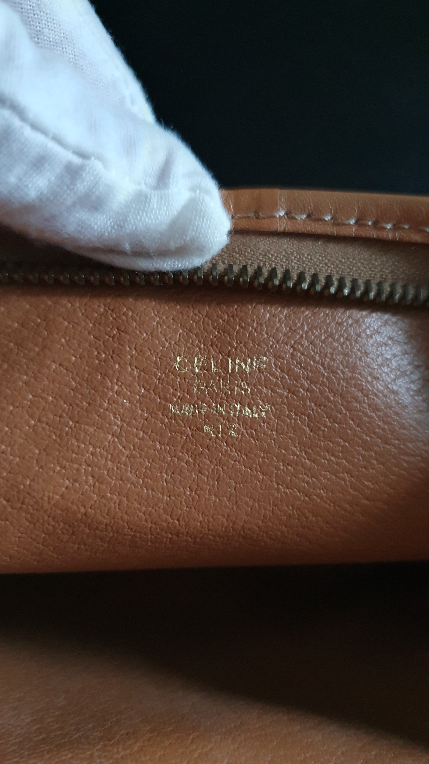 Authentic Vintage Celine Upcycle Purse with Straps