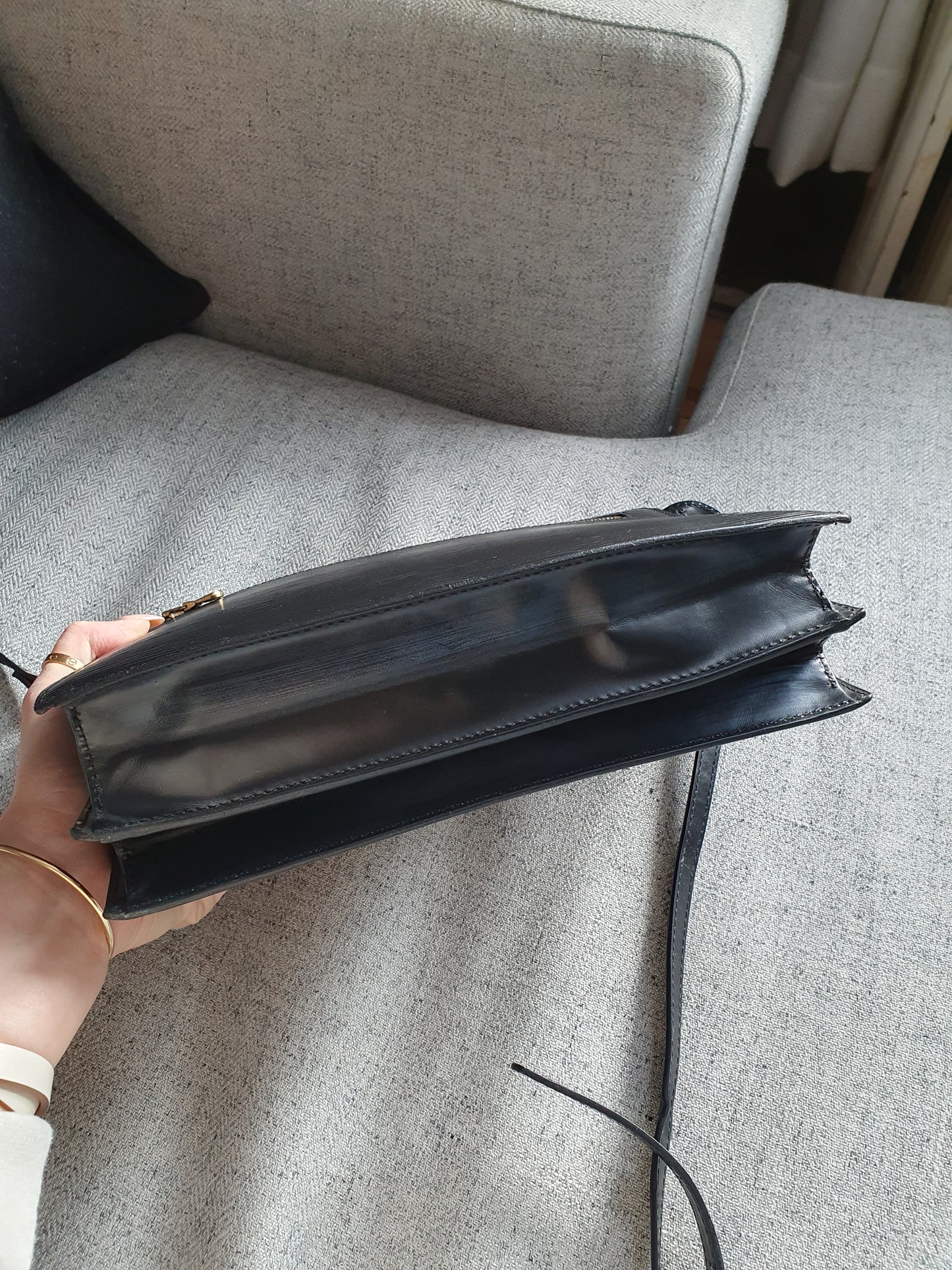 *New Drop* Authentic Louis Vuitton Upcycle Black Epi Purse on Strap