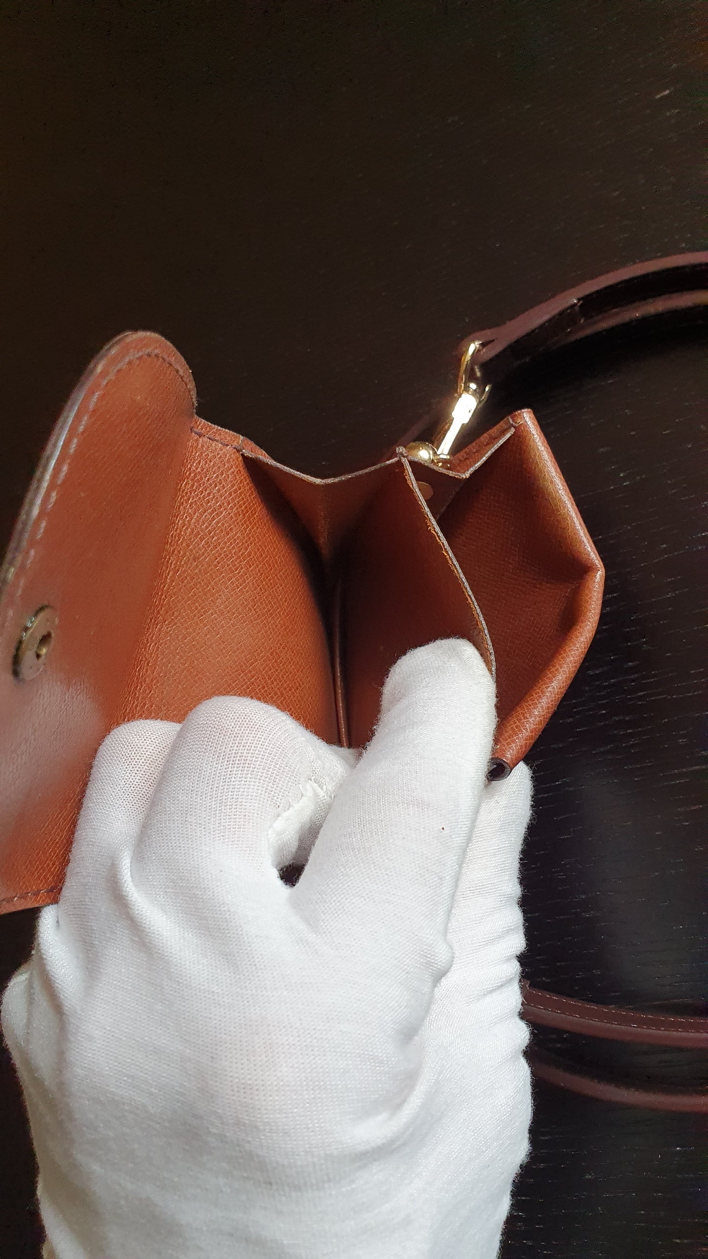 Authentic Vintage Louis Vuitton Upcycle Mini Pouch with Strap