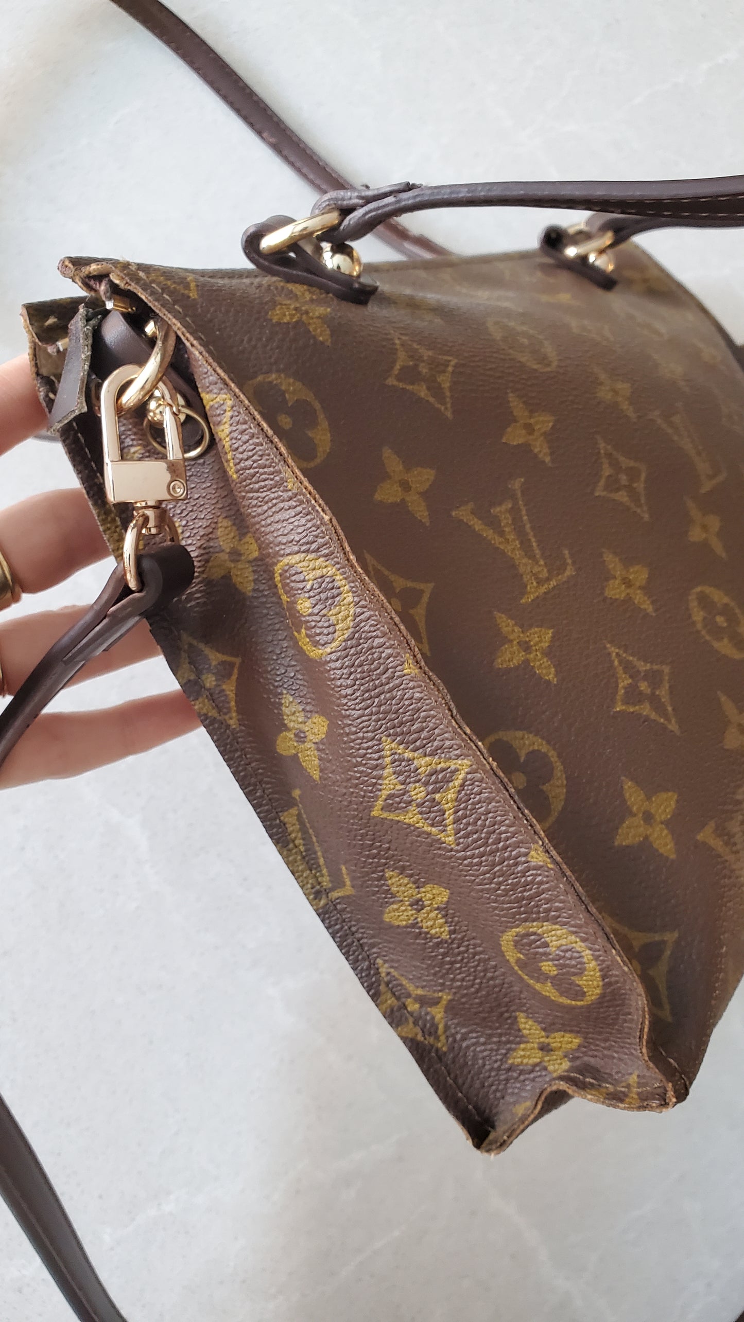 Authentic Vintage Louis Vuitton Upcycle New Gen Charm Bag