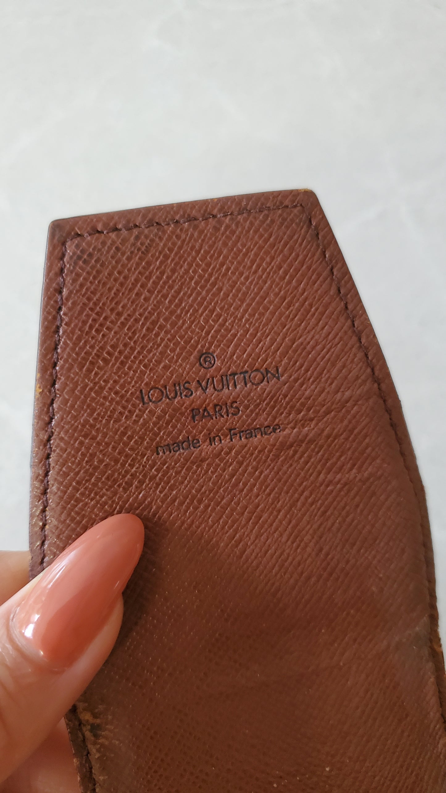 Authentic Vintage Louis Vuitton Upcycle Versatile Pouch on Chain