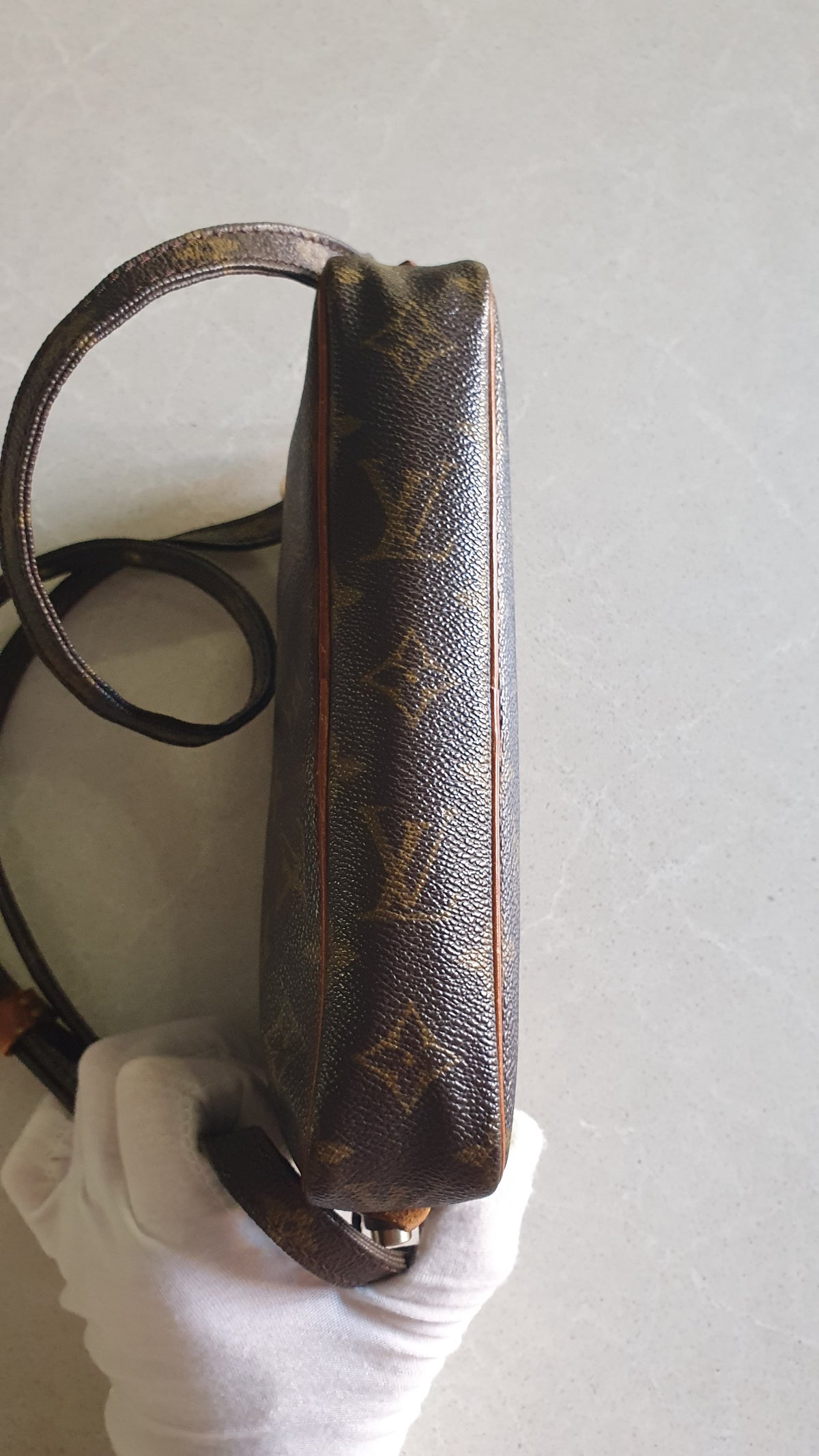 Authentic Vintage Louis Vuitton (2) Upcycle Purse with Straps