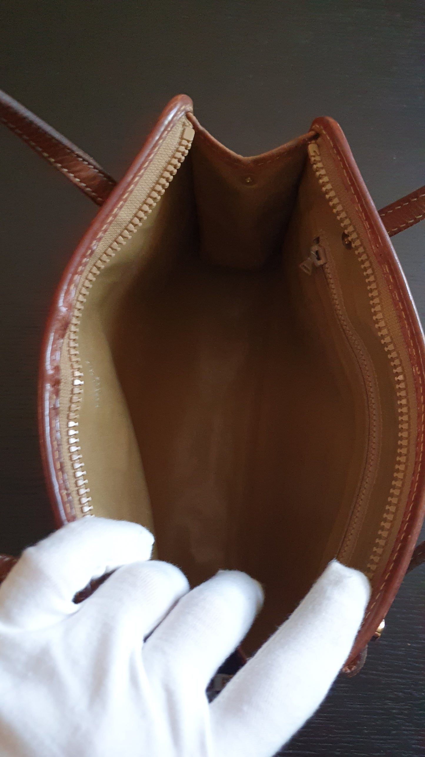 Authentic Vintage Celine Upcycle Purse (with Two Handle Straps)