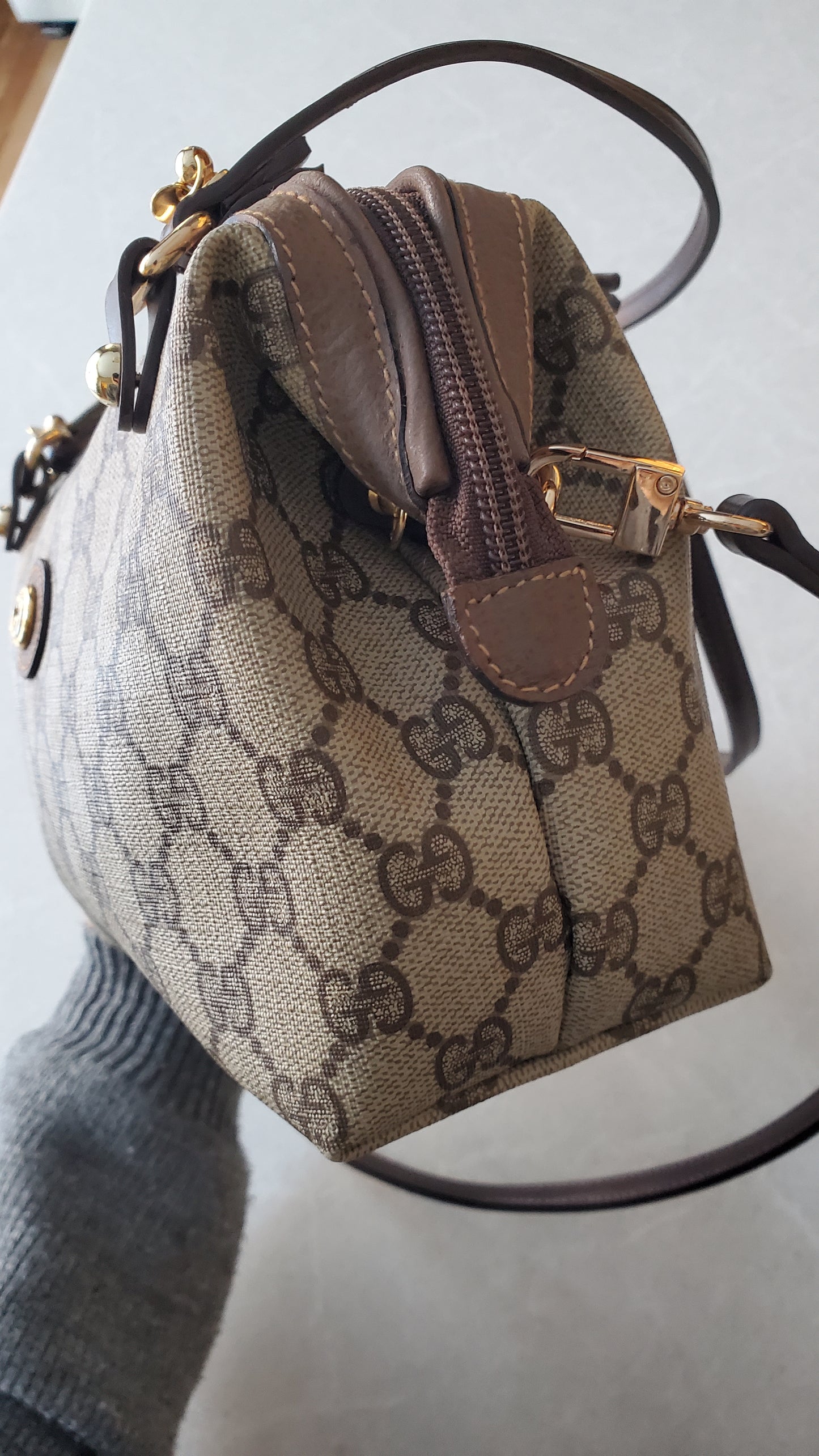 Authentic Vintage Gucci Upcycle Purse with Straps