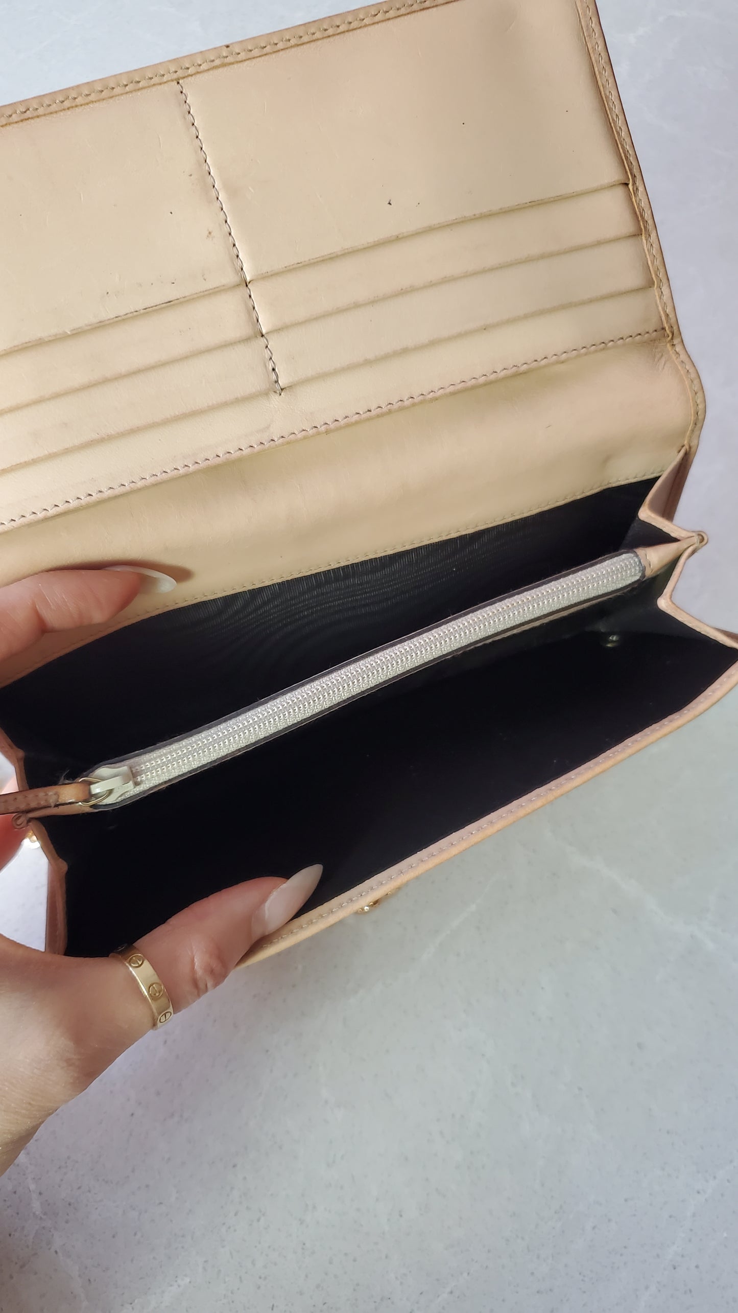 Authentic Gucci Upcycle Wallet on Chains