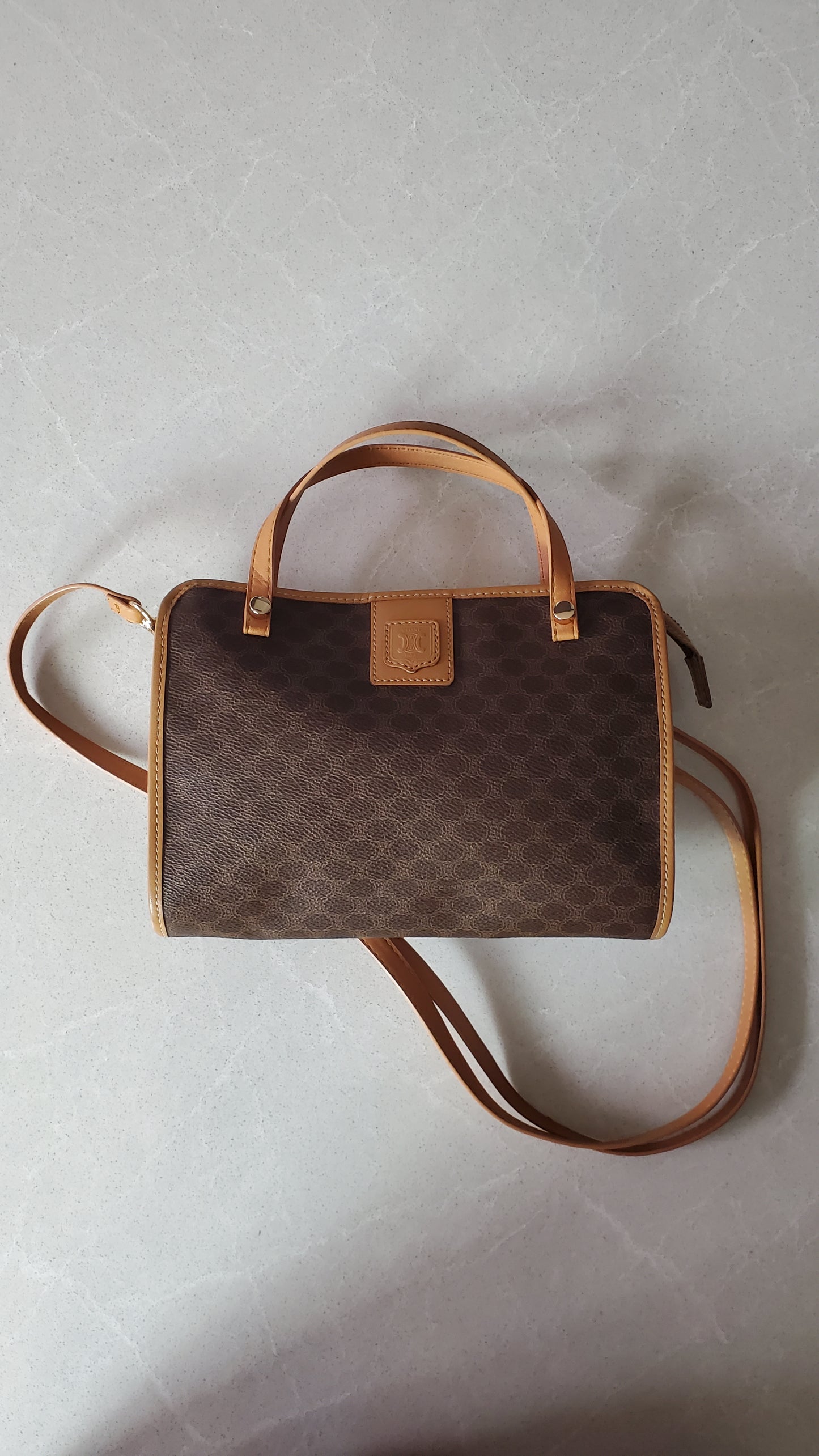 Authentic Vintage Celine Upcycle Purse with Straps