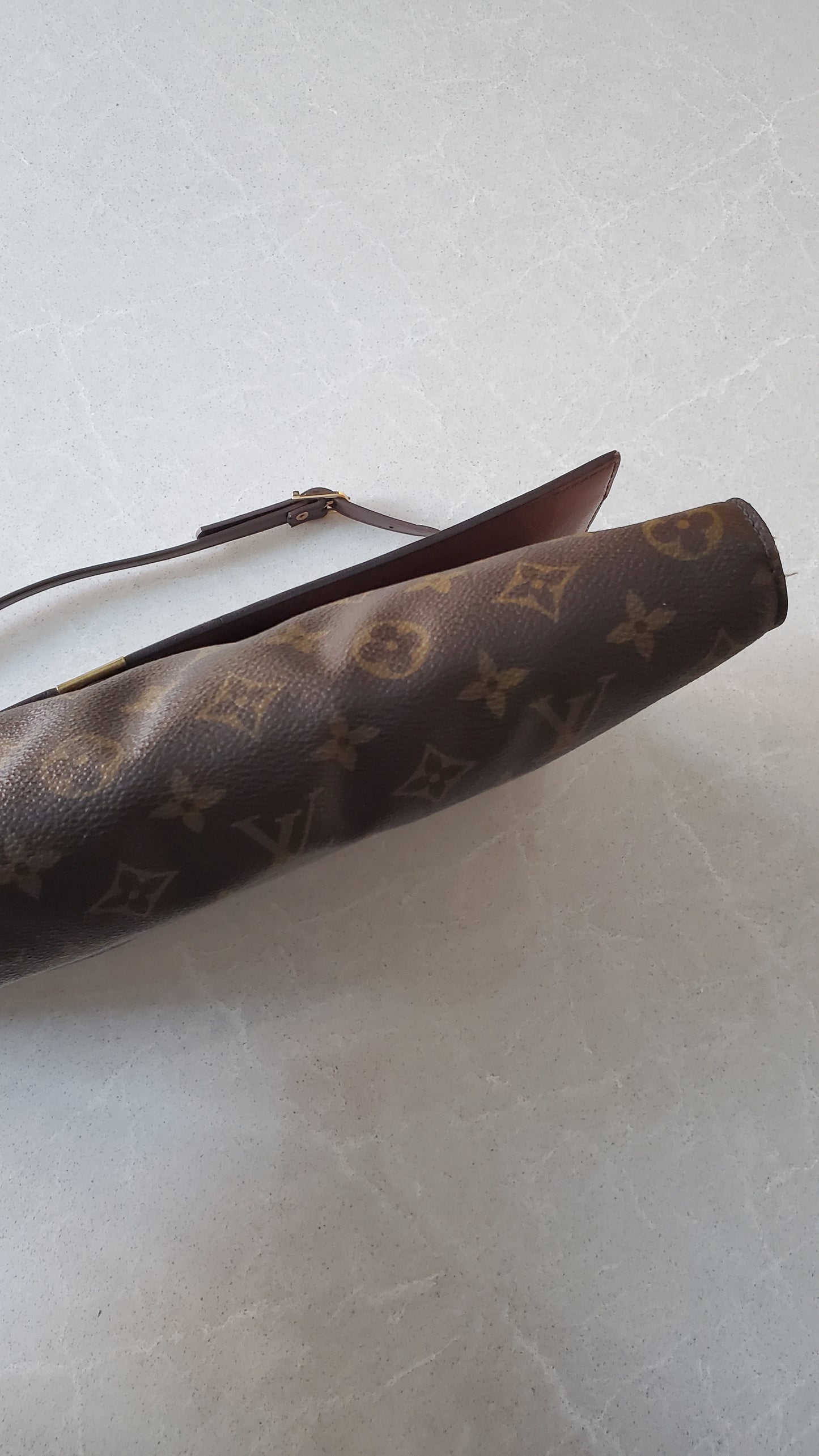 Authentic Vintage Louis Vuitton Upcycle Purse with Shoulder Strap