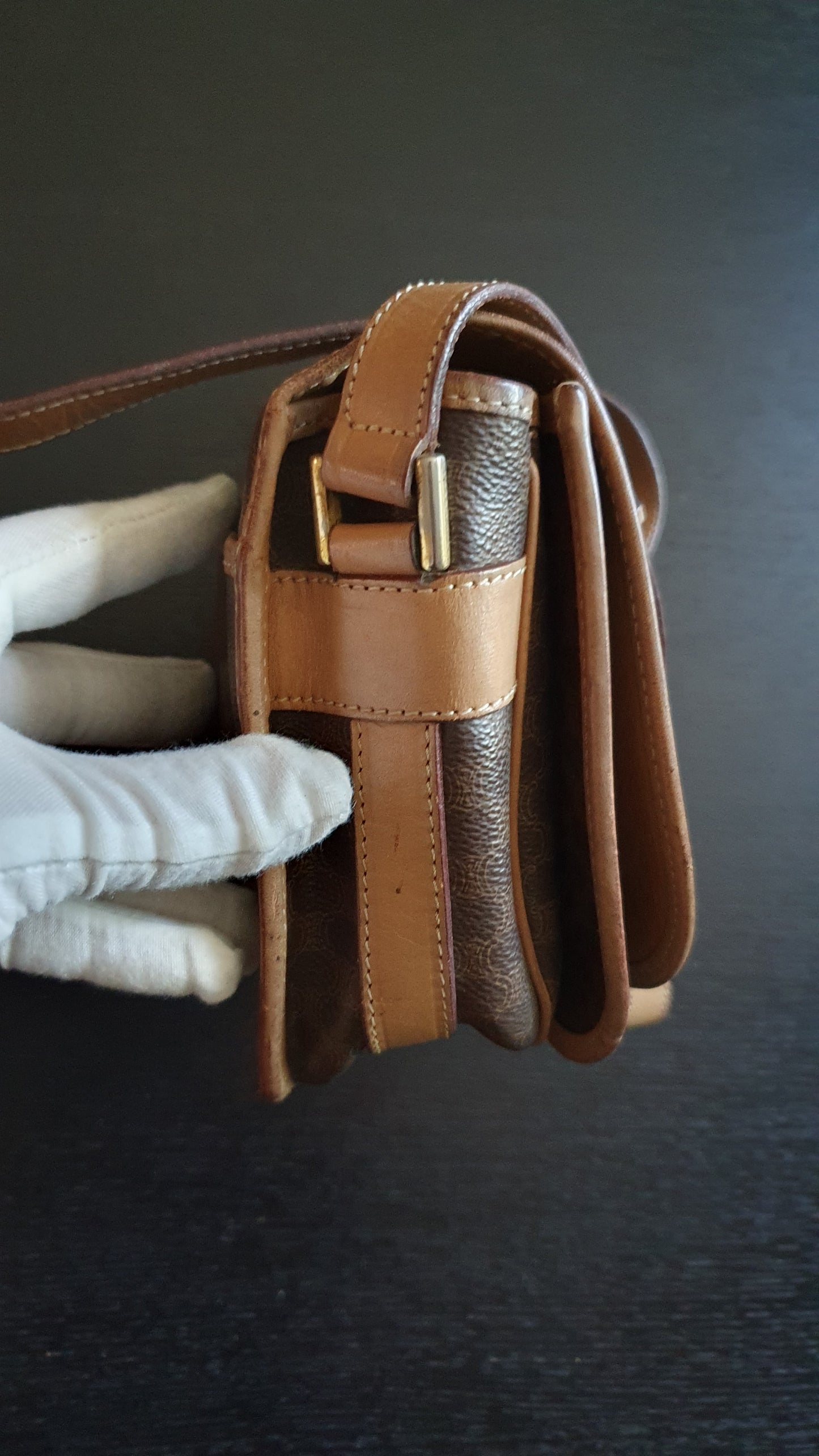 Authentic Vintage Celine Brown Purse