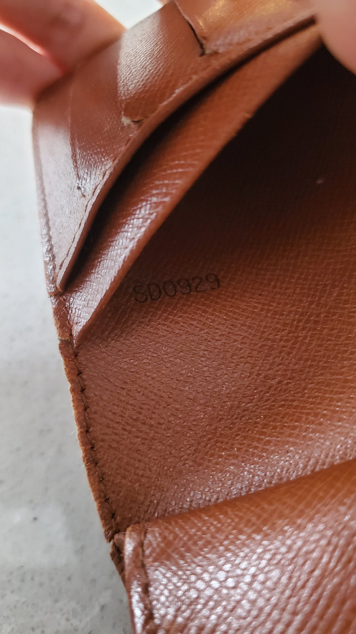 Authentic Vintage Louis Vuitton Upcycle Small Compact Wallet with Strap