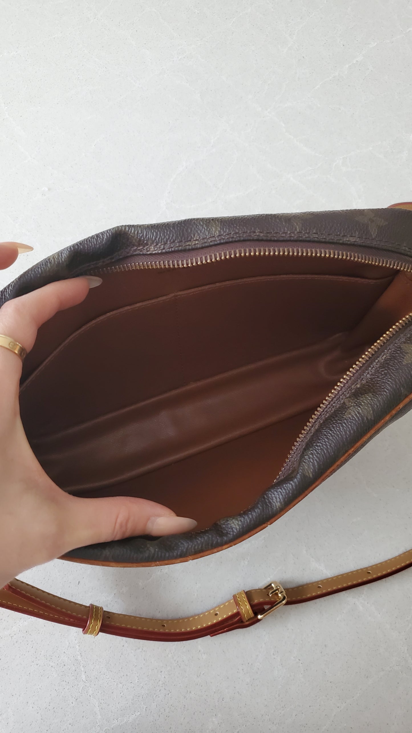 Authentic Vintage Louis Vuitton Upcycle Large Purse with Straps