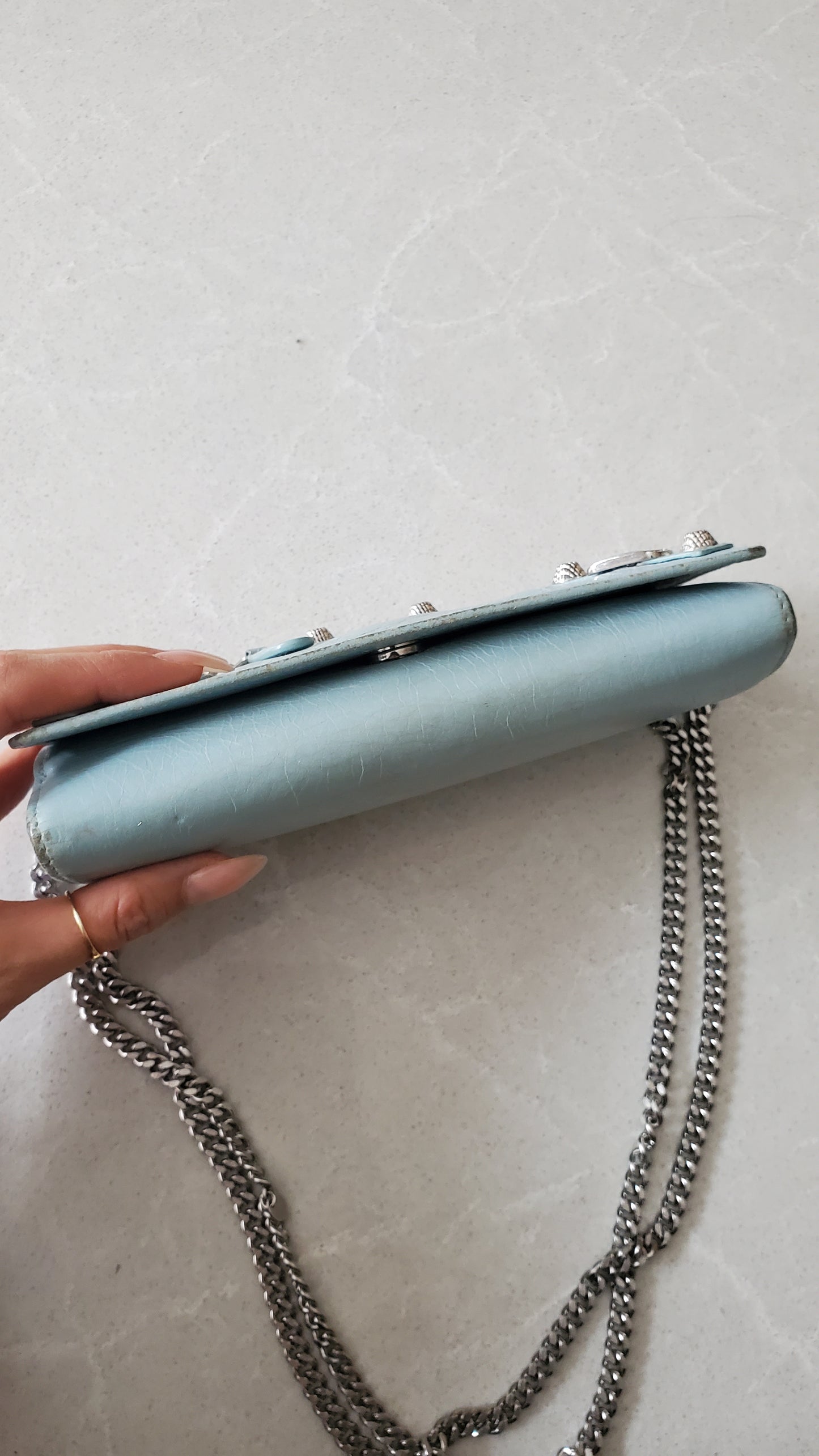 Authentic Balenciaga Upcycle Wallet on Chain