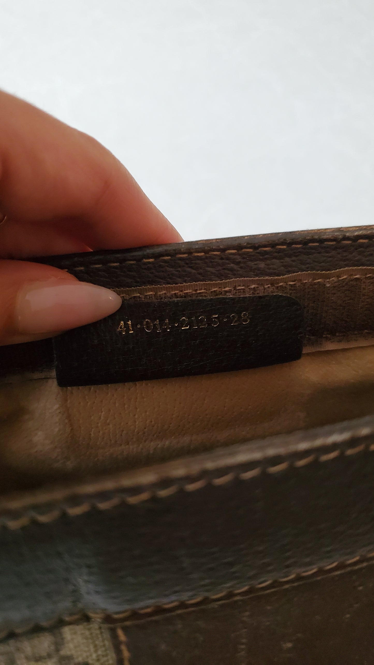 Authentic Vintage Upcycle Gucci Bag on Strap & Chain