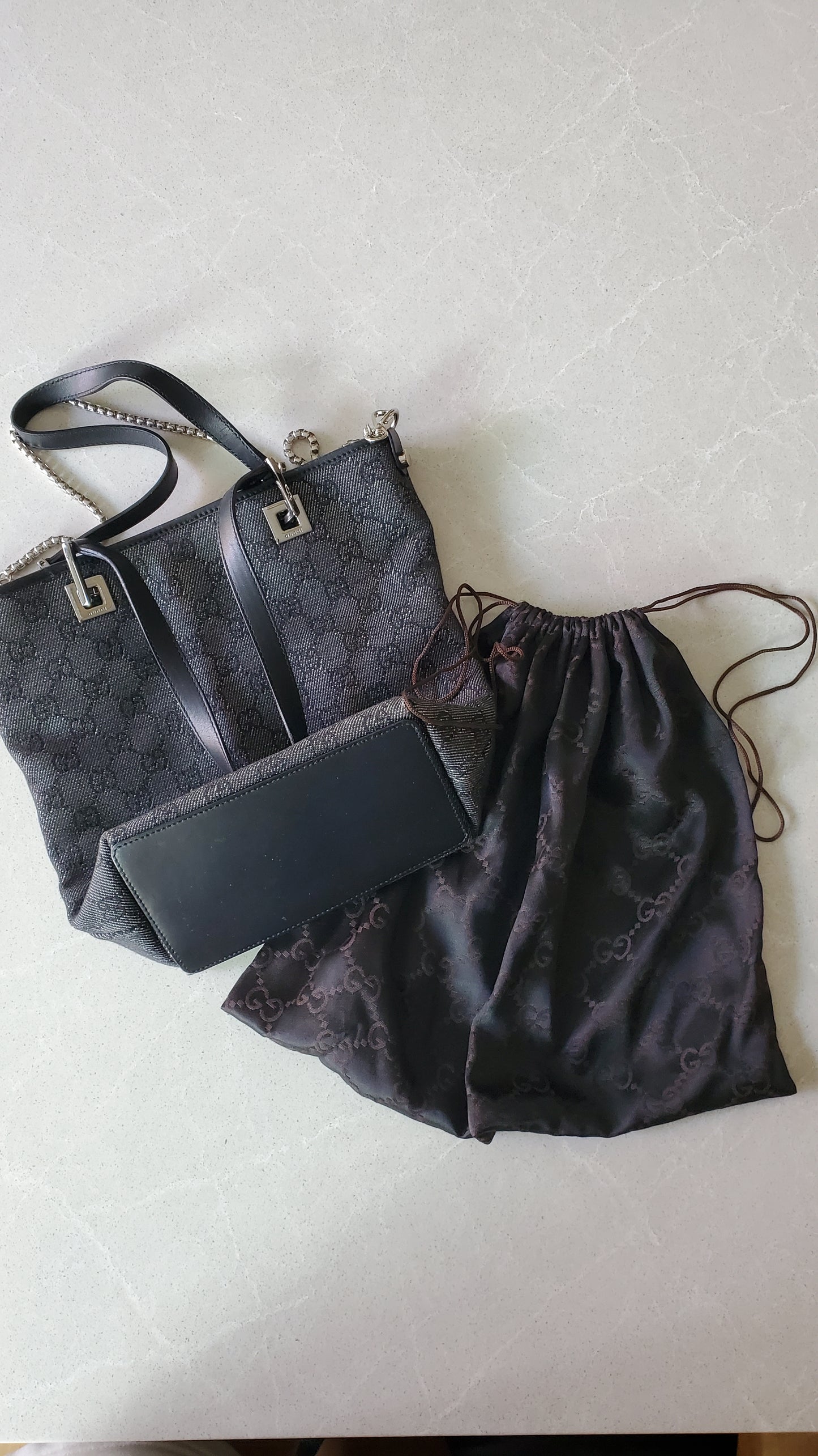 Authentic Gucci Upcycle Tote Bag