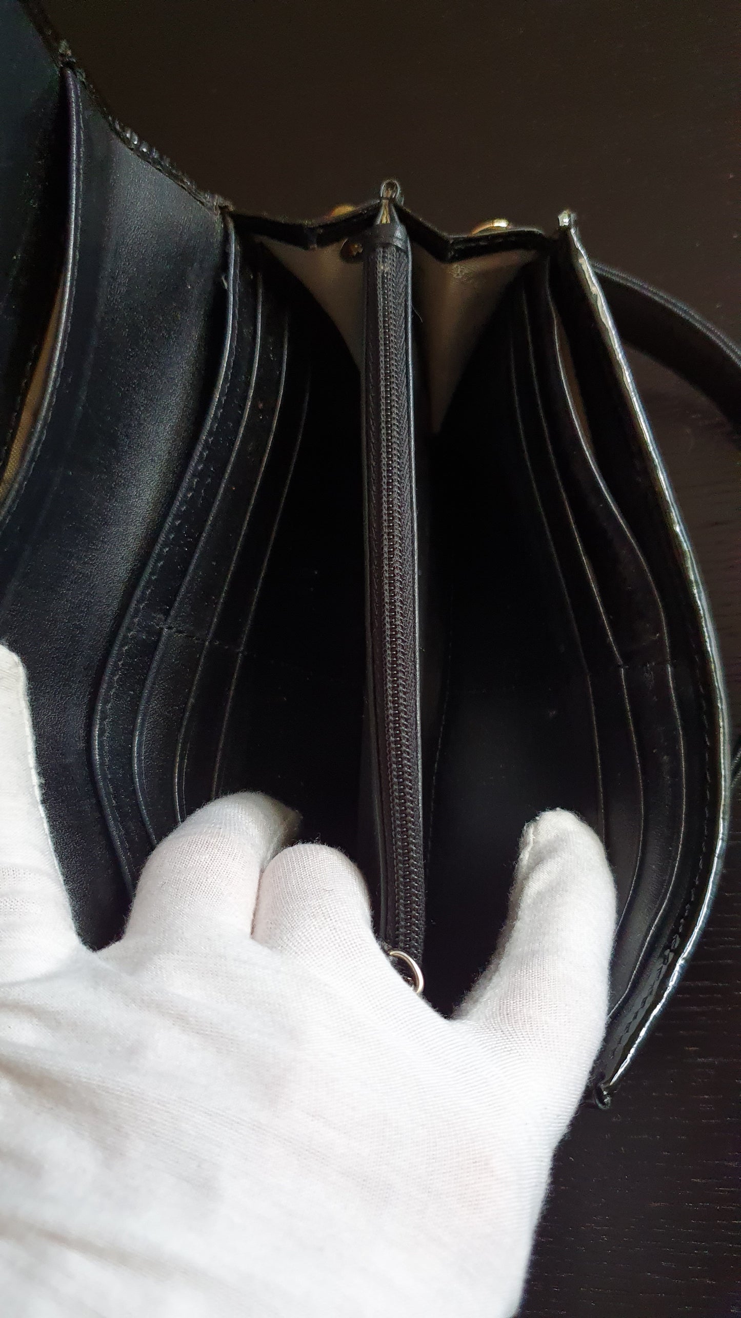 Authentic Burberry Upcycle Flap Wallet with Shoulder Strap
