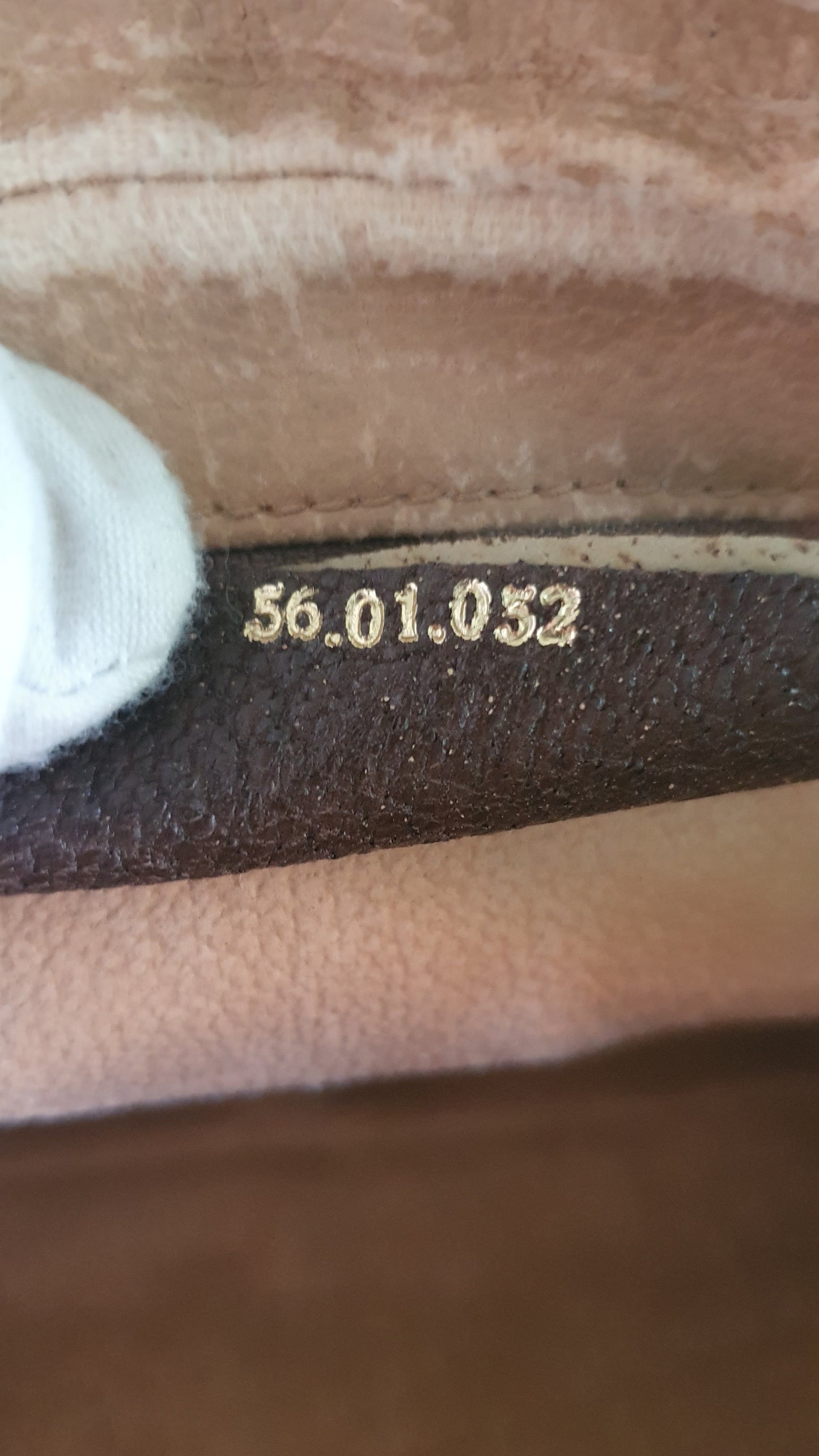Authentic Vintage Gucci Upcycle Brown Bag with Chain