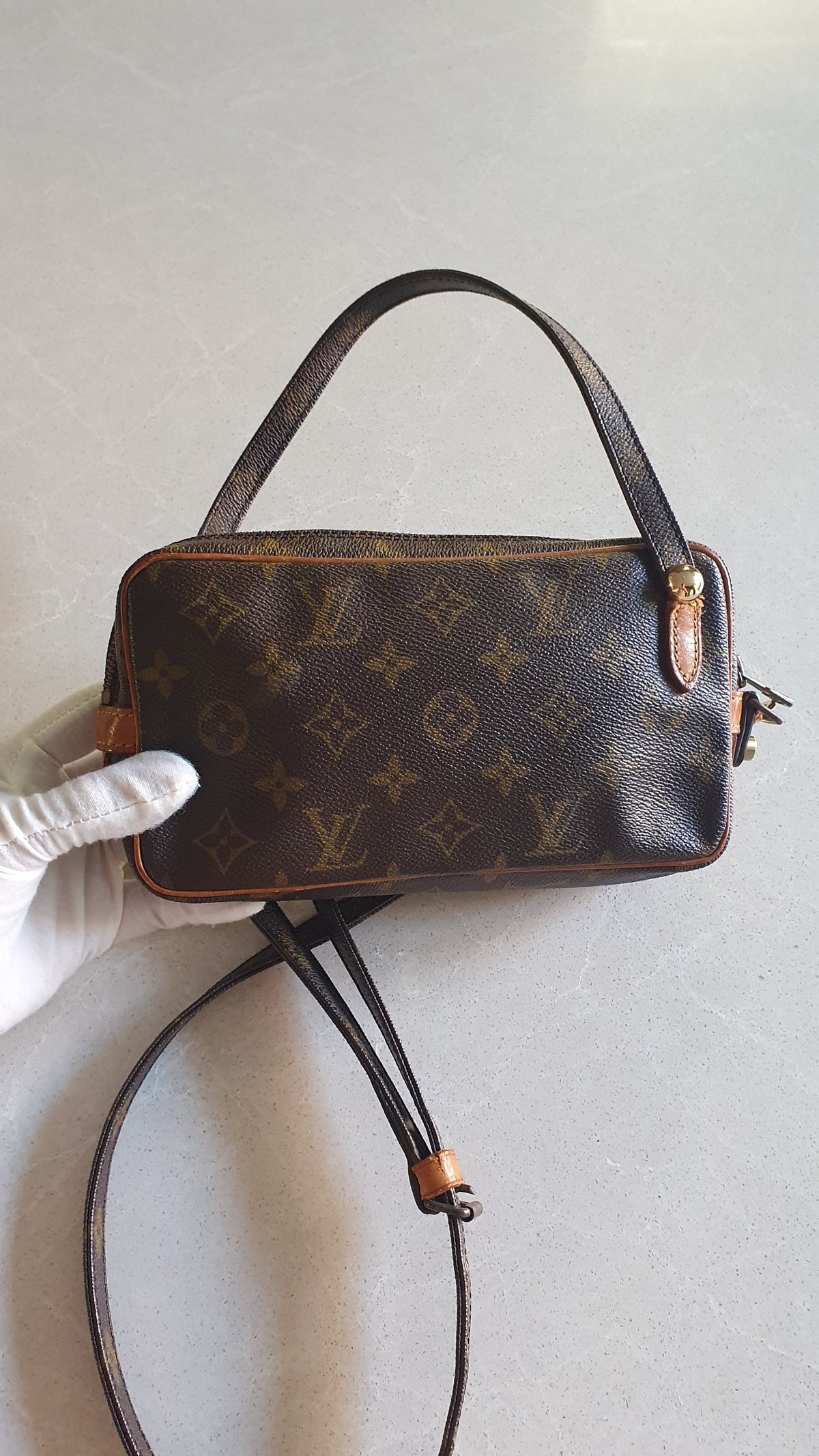 Authentic Vintage Louis Vuitton Upcycle Purse with Straps
