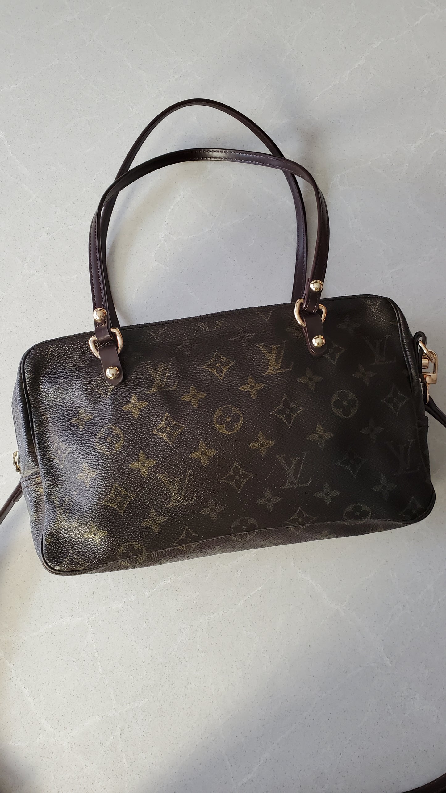 Authentic Vintage Louis Vuitton Upcycle New Gen Charm Shoulder/ Crossbody Bag