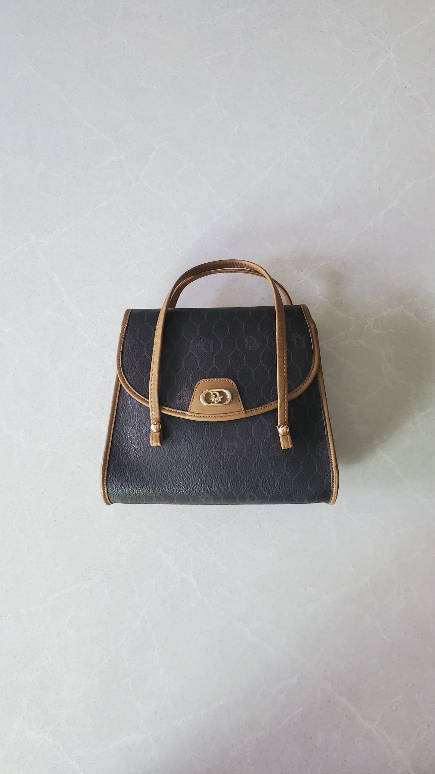 Authentic Vintage Dior Upcycle Purse with Two Handles