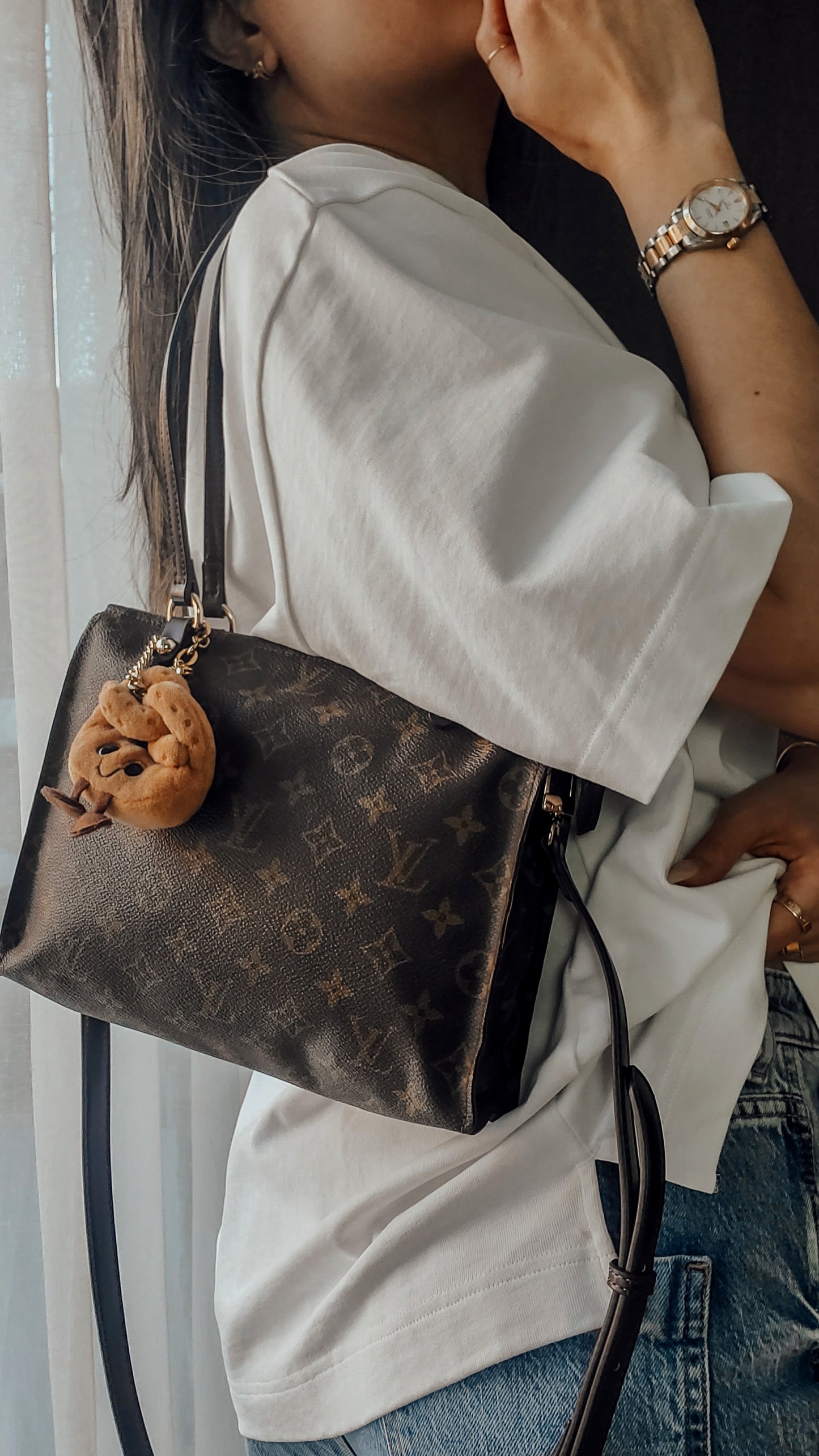 Authentic Vintage Louis Vuitton Upcycle New Gen Charm Bag