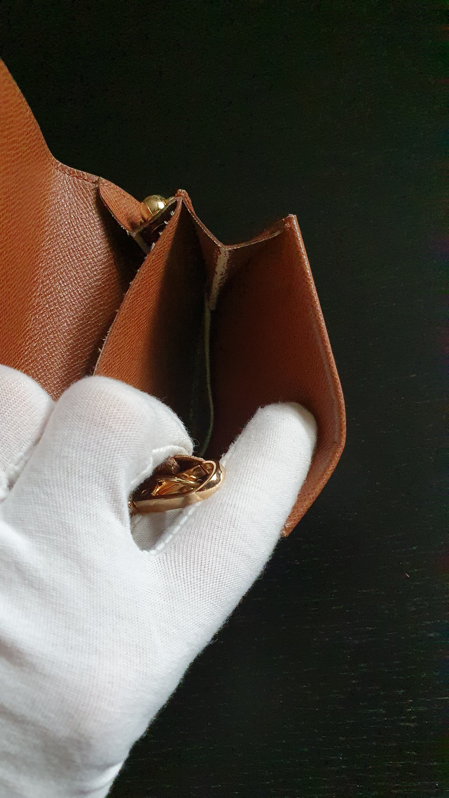 Authentic Vintage Louis Vuitton (2) Upcycle Mini Pouch with Strap