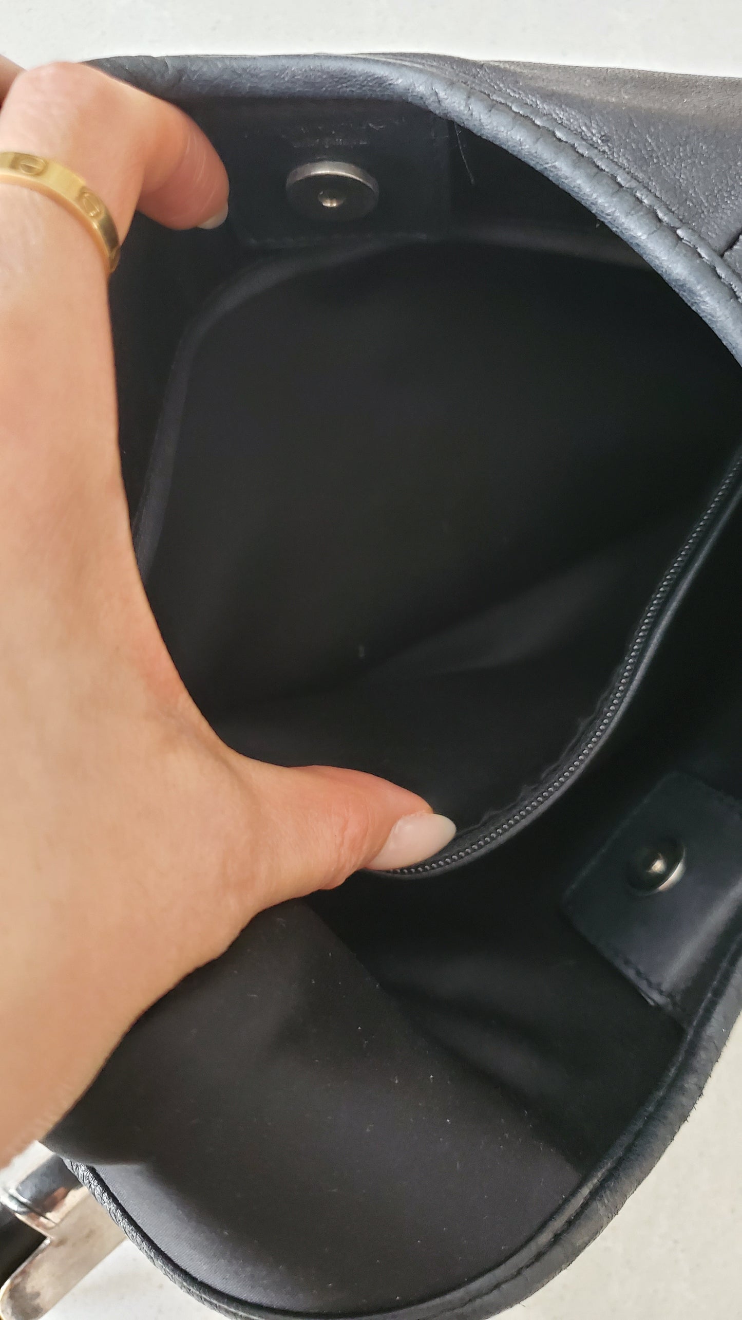 Authentic Vintage Saint Laurent Mombasa Black Iconic 00s It-Bag