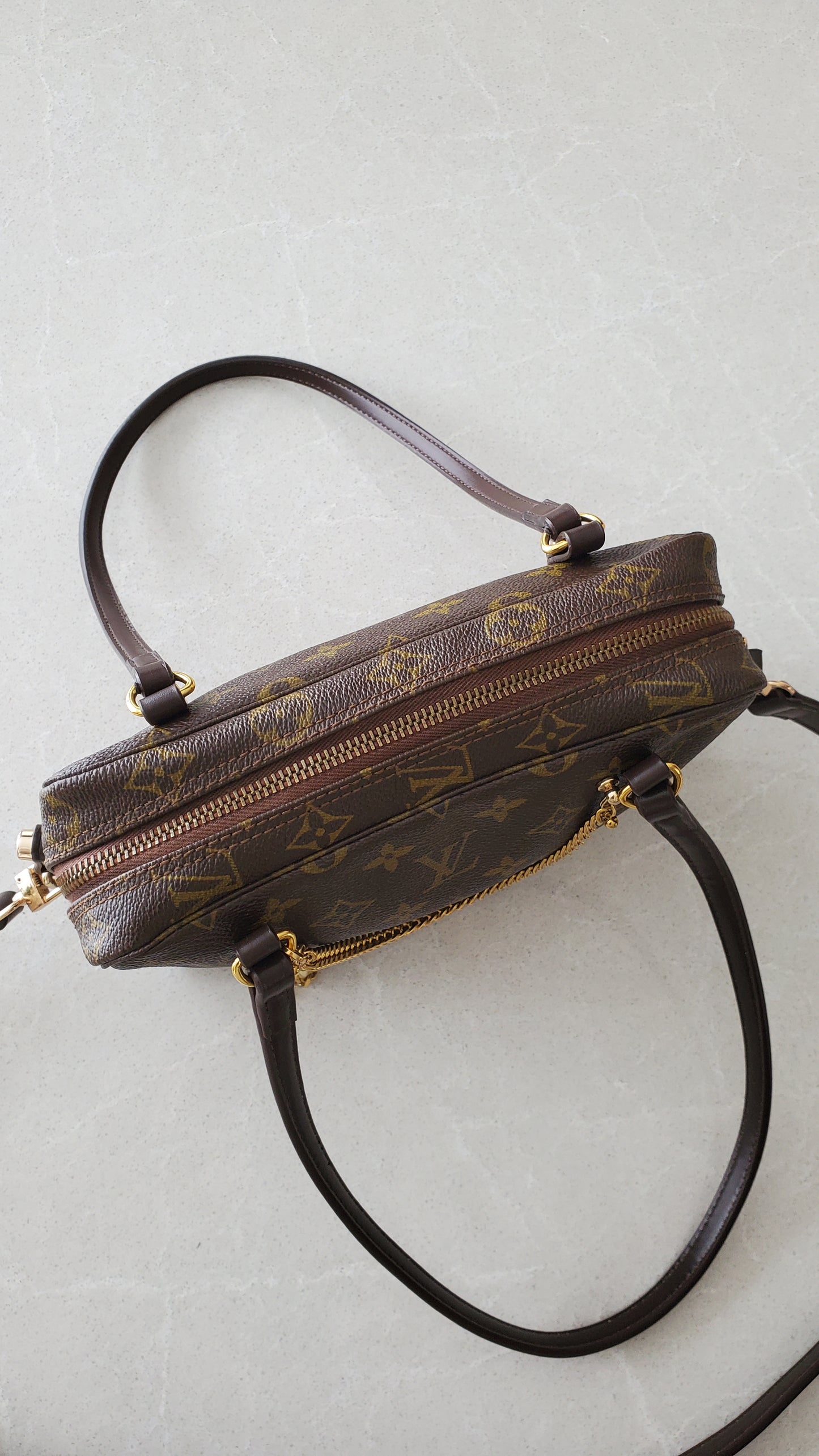 Authentic Vintage Louis Vuitton Upcycle New Gen Charm Shoulder/ Crossbody Bag