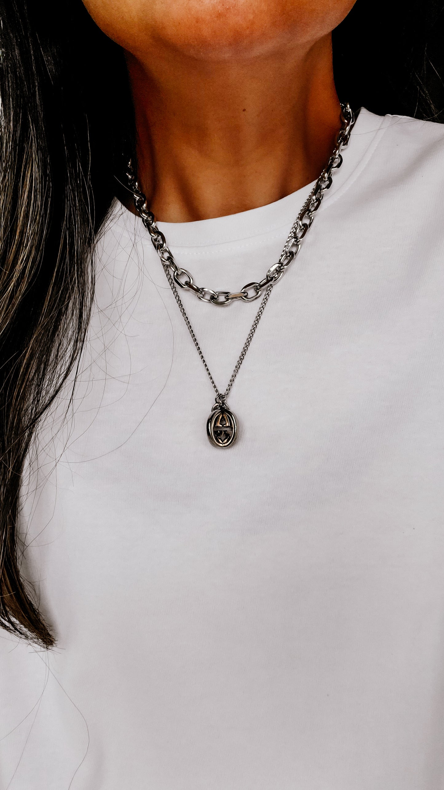 Authentic Gucci Upcycle Layers Necklace