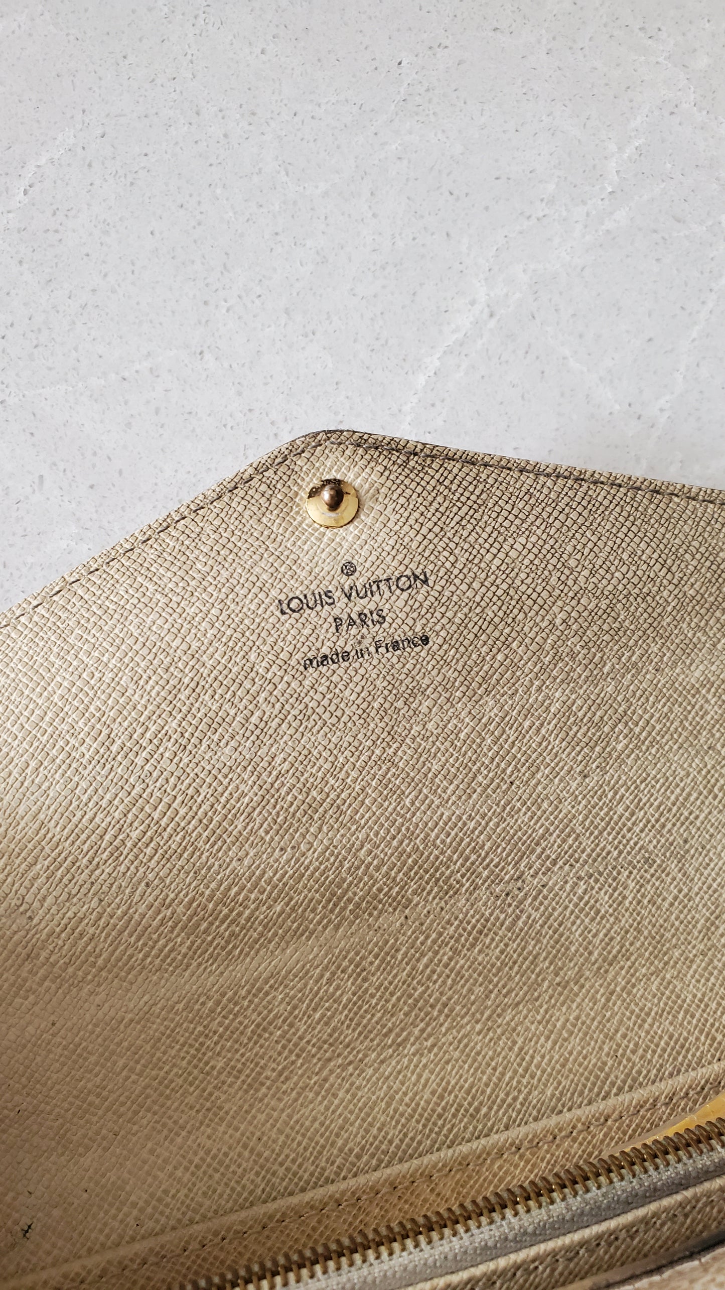 Authentic Louis Vuitton Damier Upcycle Wallet on Chain