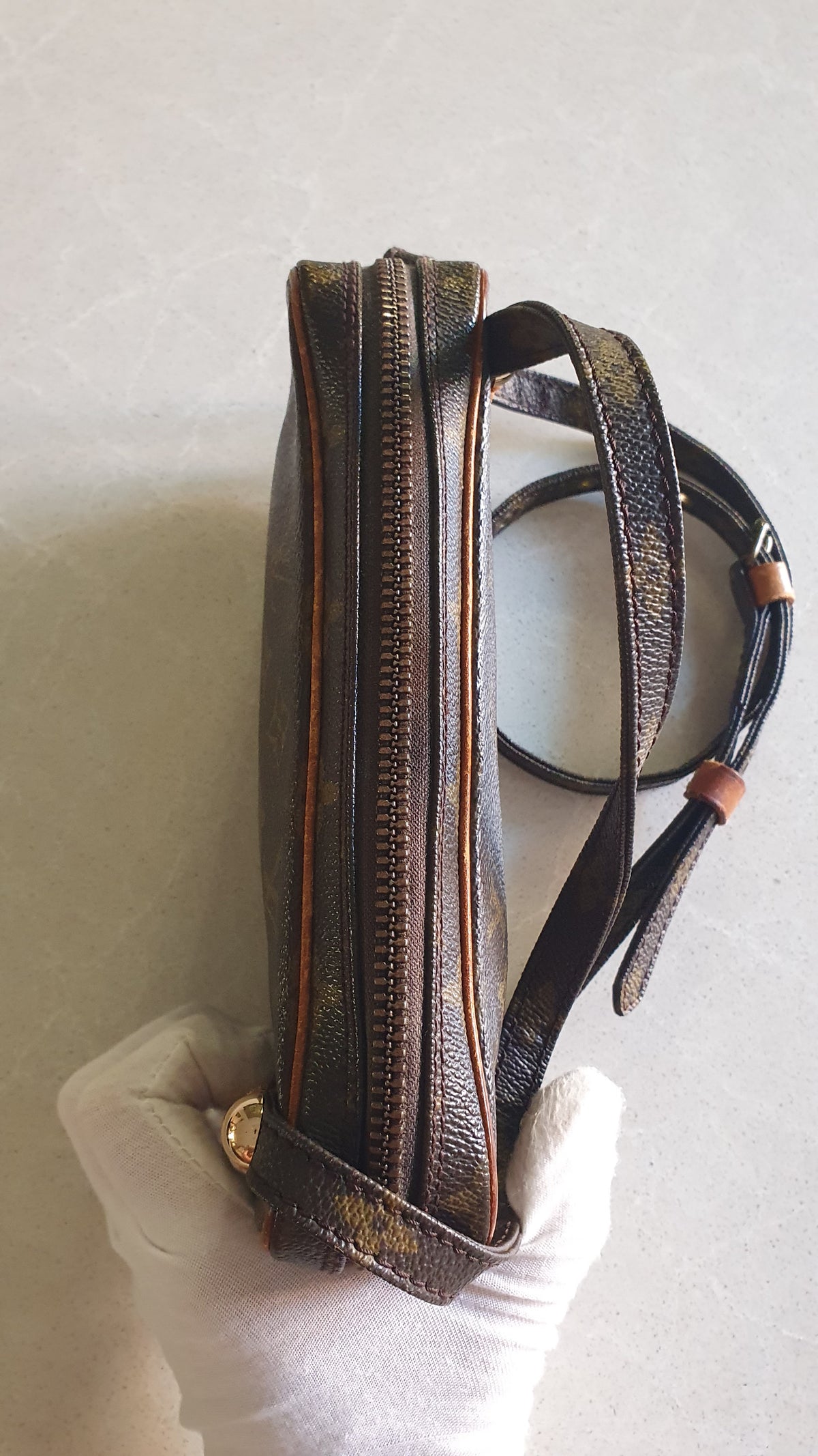 Authentic Vintage Louis Vuitton (2) Upcycle Purse with Straps