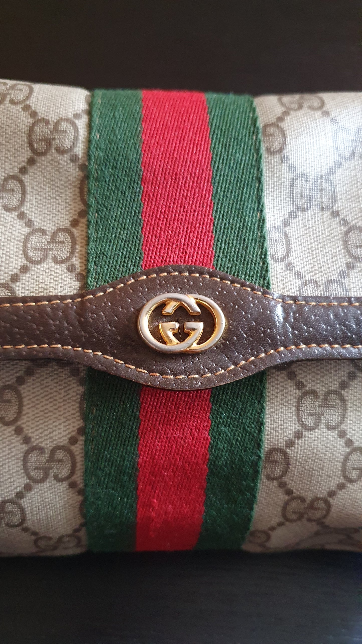 Authentic Vintage Gucci Upcycle Purse with Shoulder Strap (2/2)