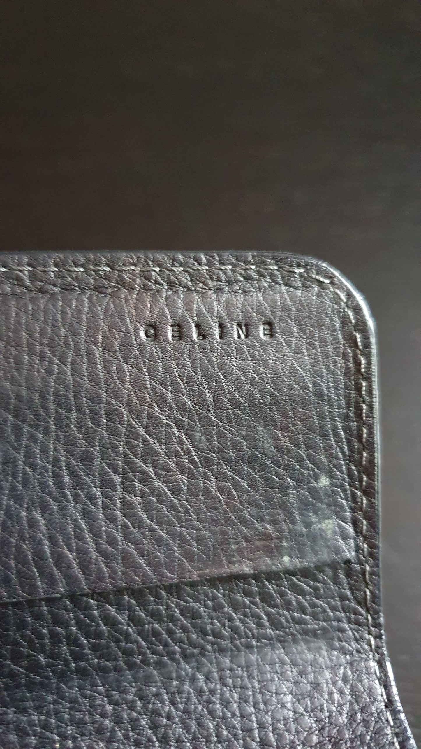 Authentic Celine Upcycle Wallet with Versatile Chain