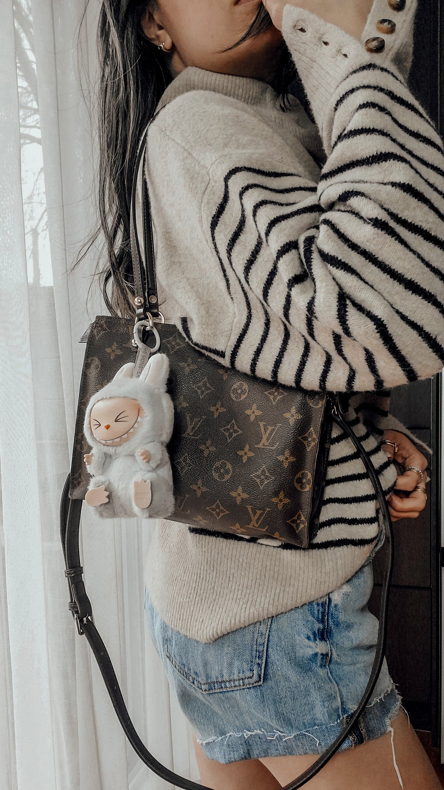 Authentic Vintage Louis Vuitton Upcycle New Gen Charm Bag