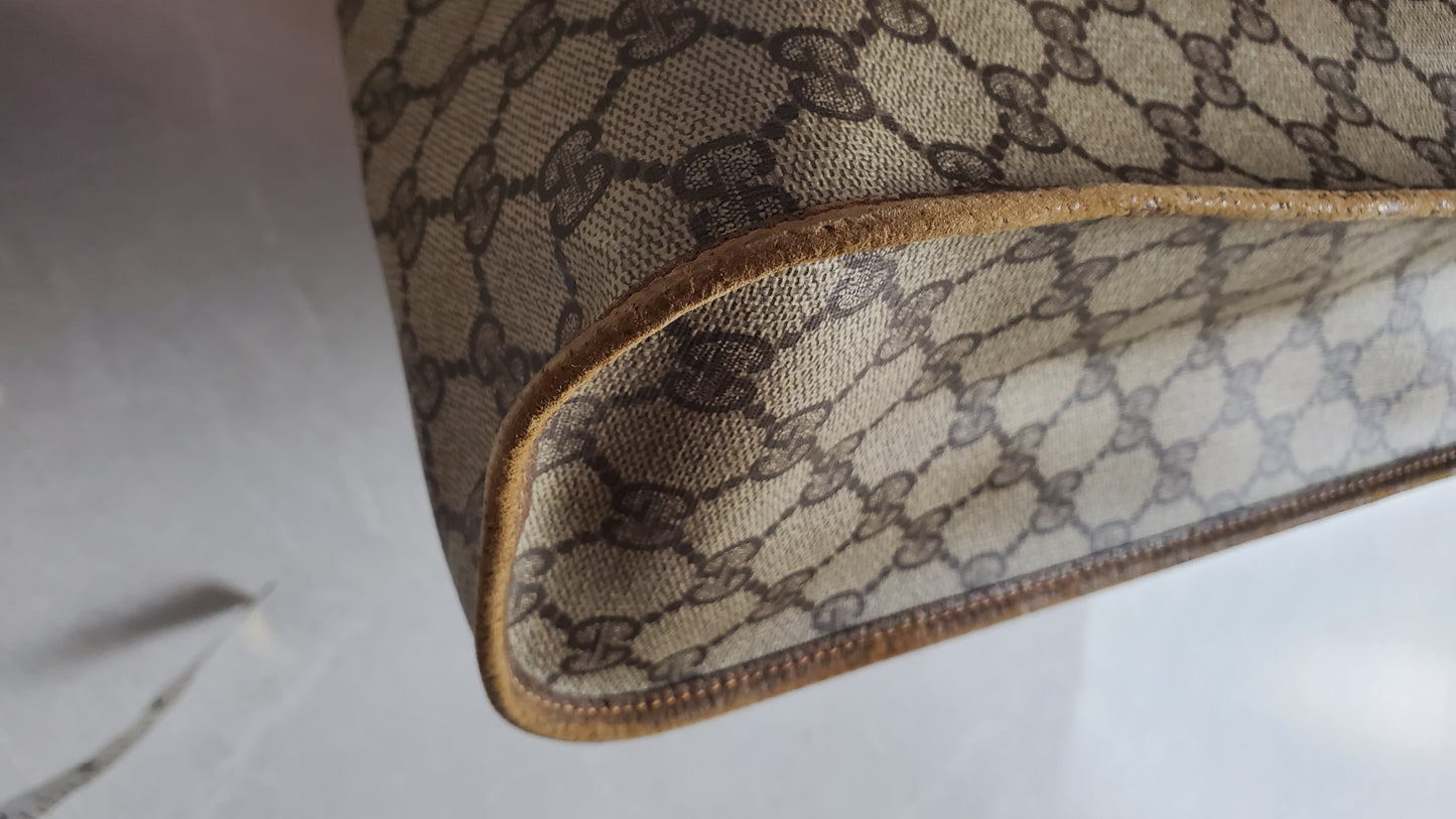 Authentic Vintage Gucci Upcycle Shoulder Purse with Handle Straps