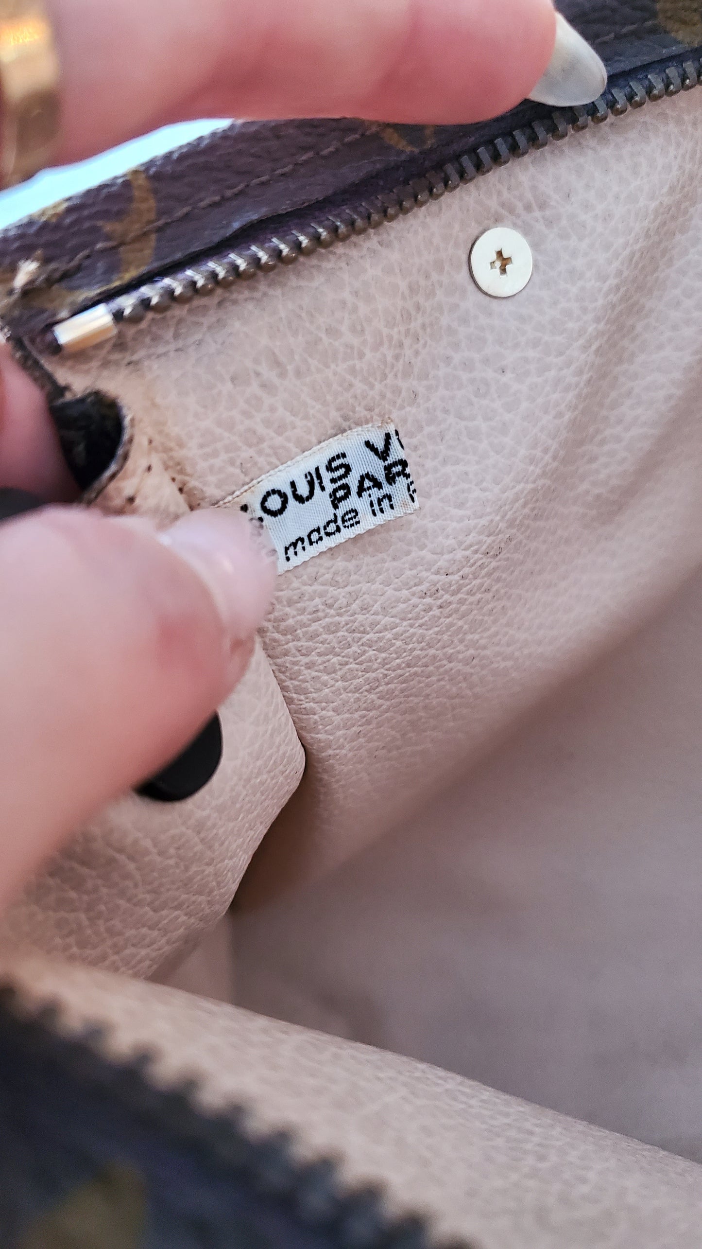 Authentic Vintage Louis Vuitton Upcycle New Gen Charm Bag