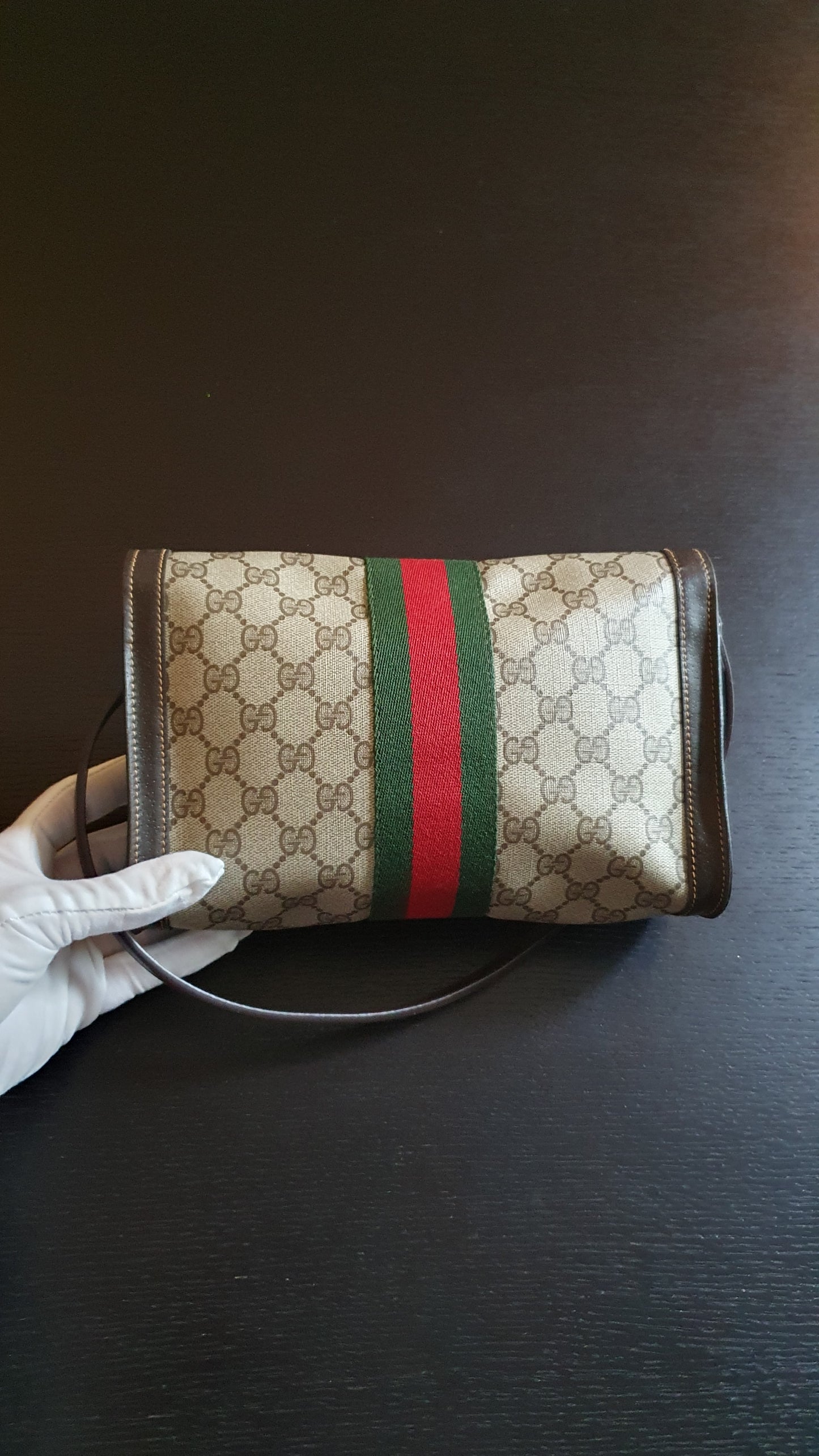 Authentic Vintage Gucci Upcycle Purse with Shoulder Strap (2/2)