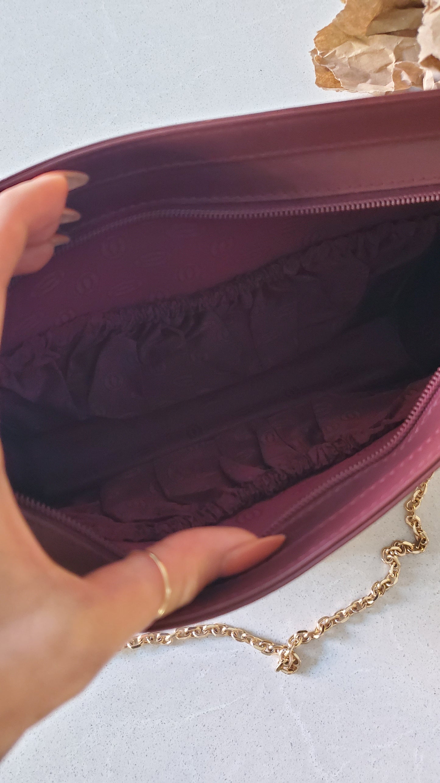 Authentic Vintage Cartier Upcycle Purse on Chains